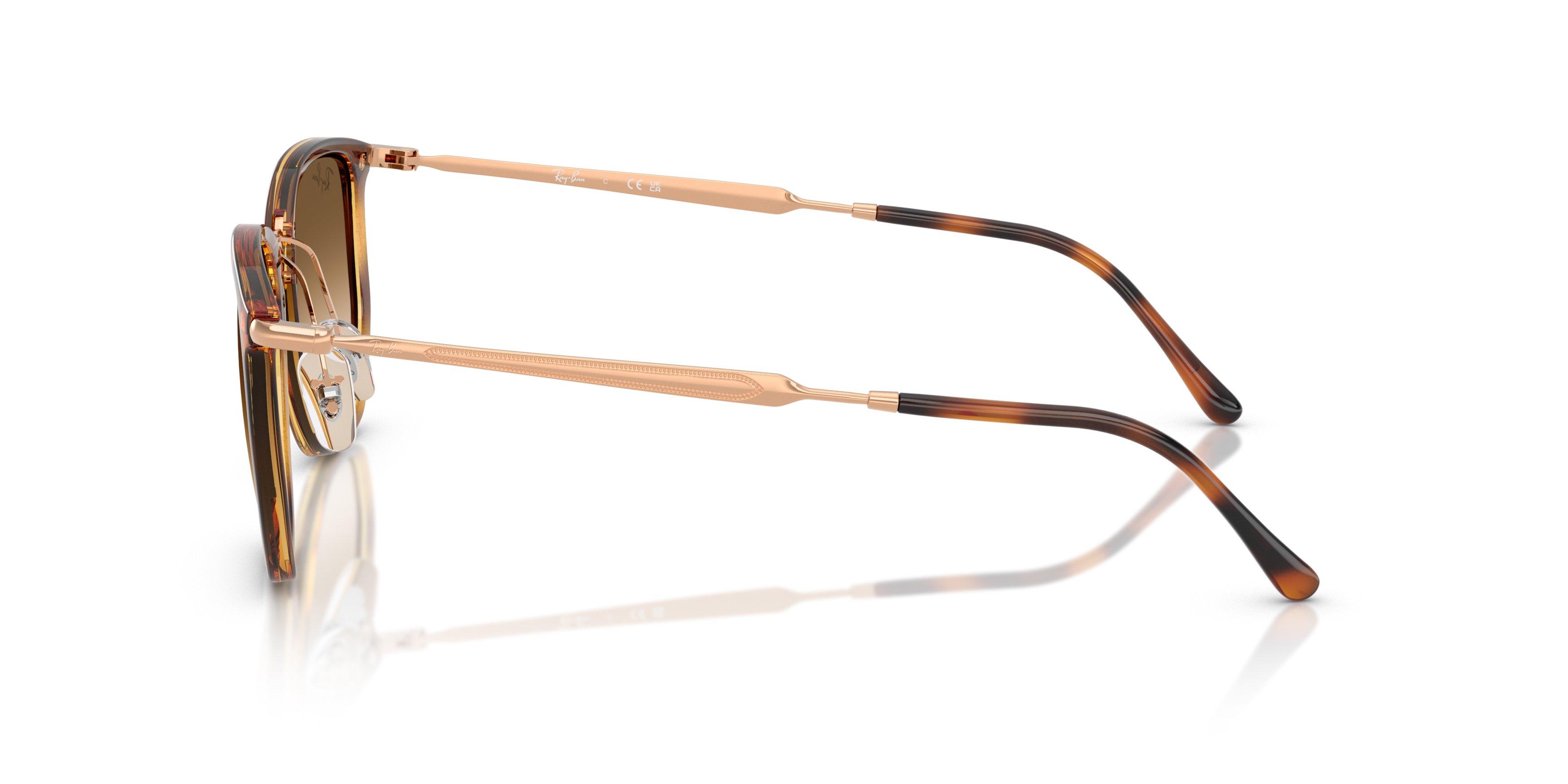 Ray-Ban RB4451 Brown Gradient Sunglasses - Orange - BROWN/ORANGE Thumbnail View 6