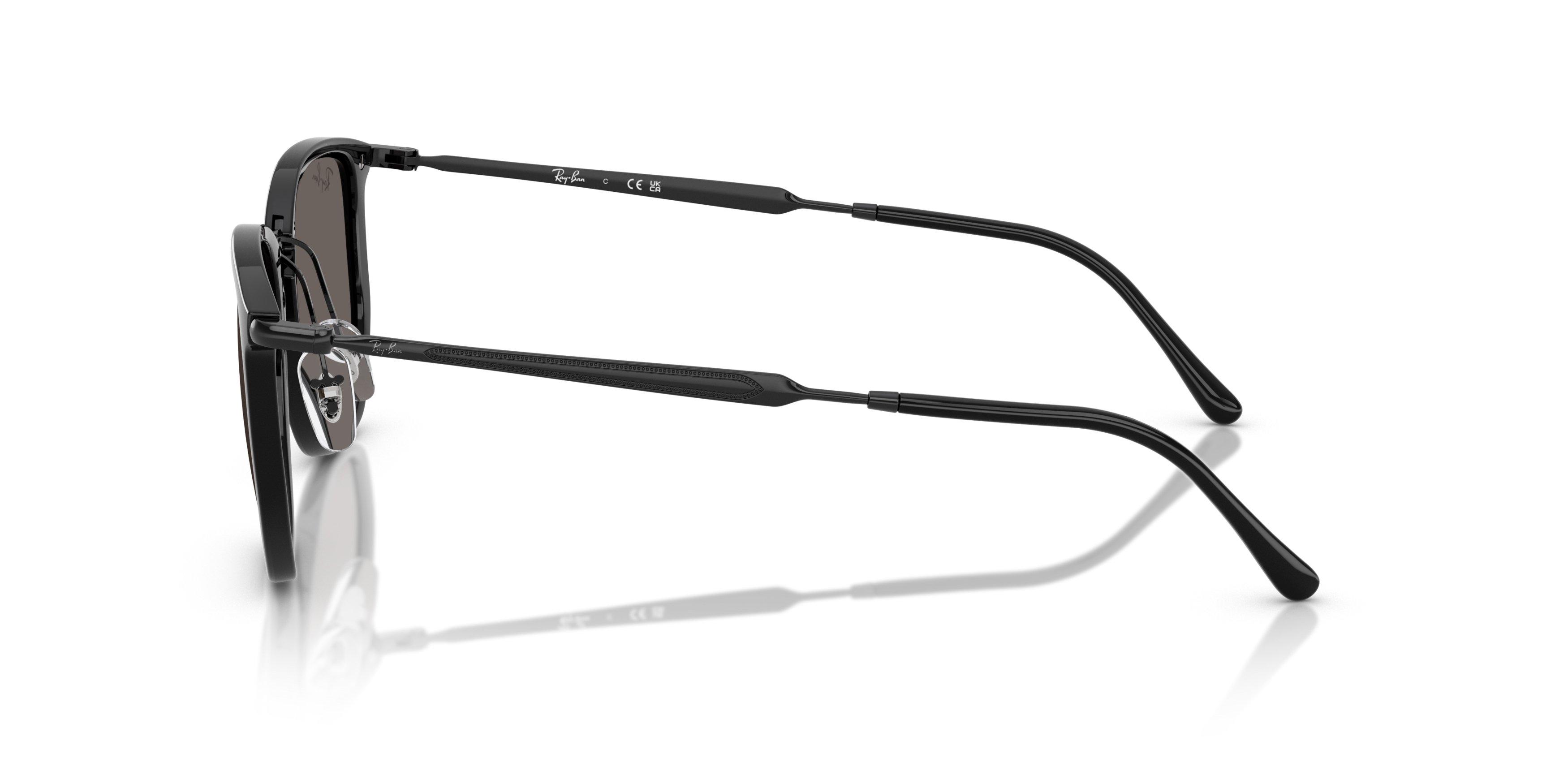 Ray-Ban RB4451 Grey Sunglasses - Black - BLACK/GREY Thumbnail View 6