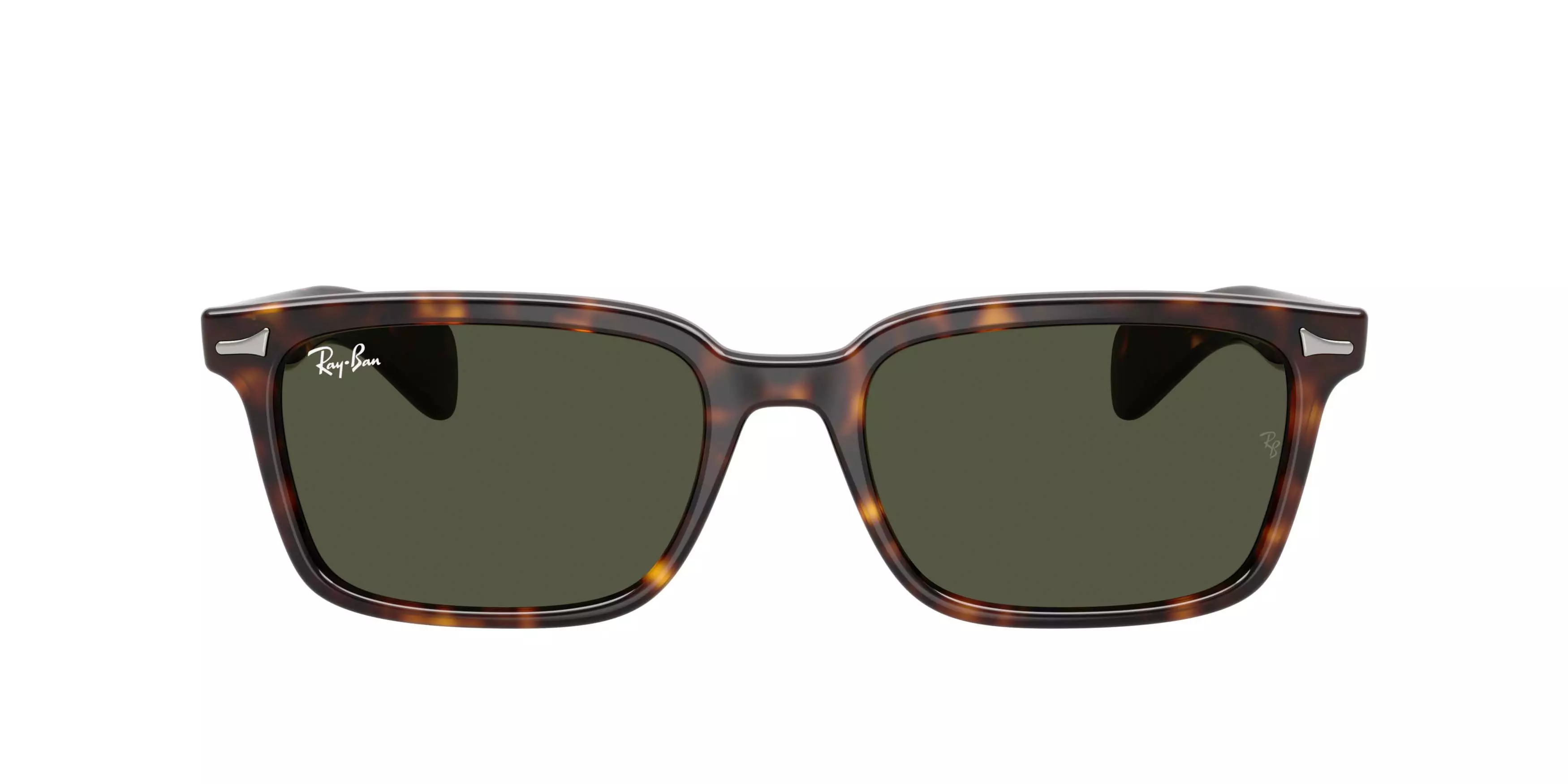 Ray-Ban Brunel Dark Green Sunglasses - Havana - BROWN/GREEN