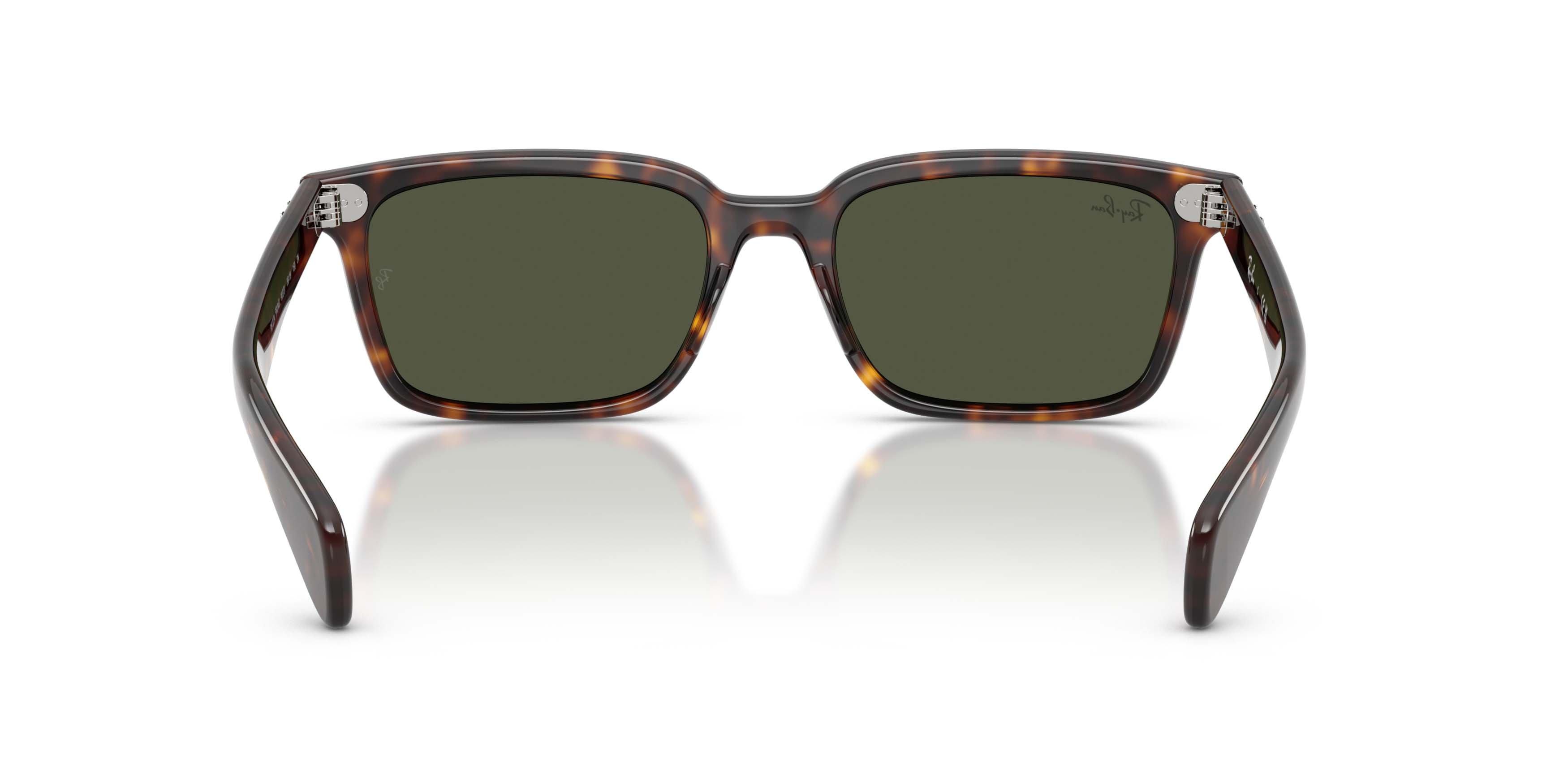 Ray-Ban Brunel Dark Green Sunglasses - Havana - BROWN/GREEN