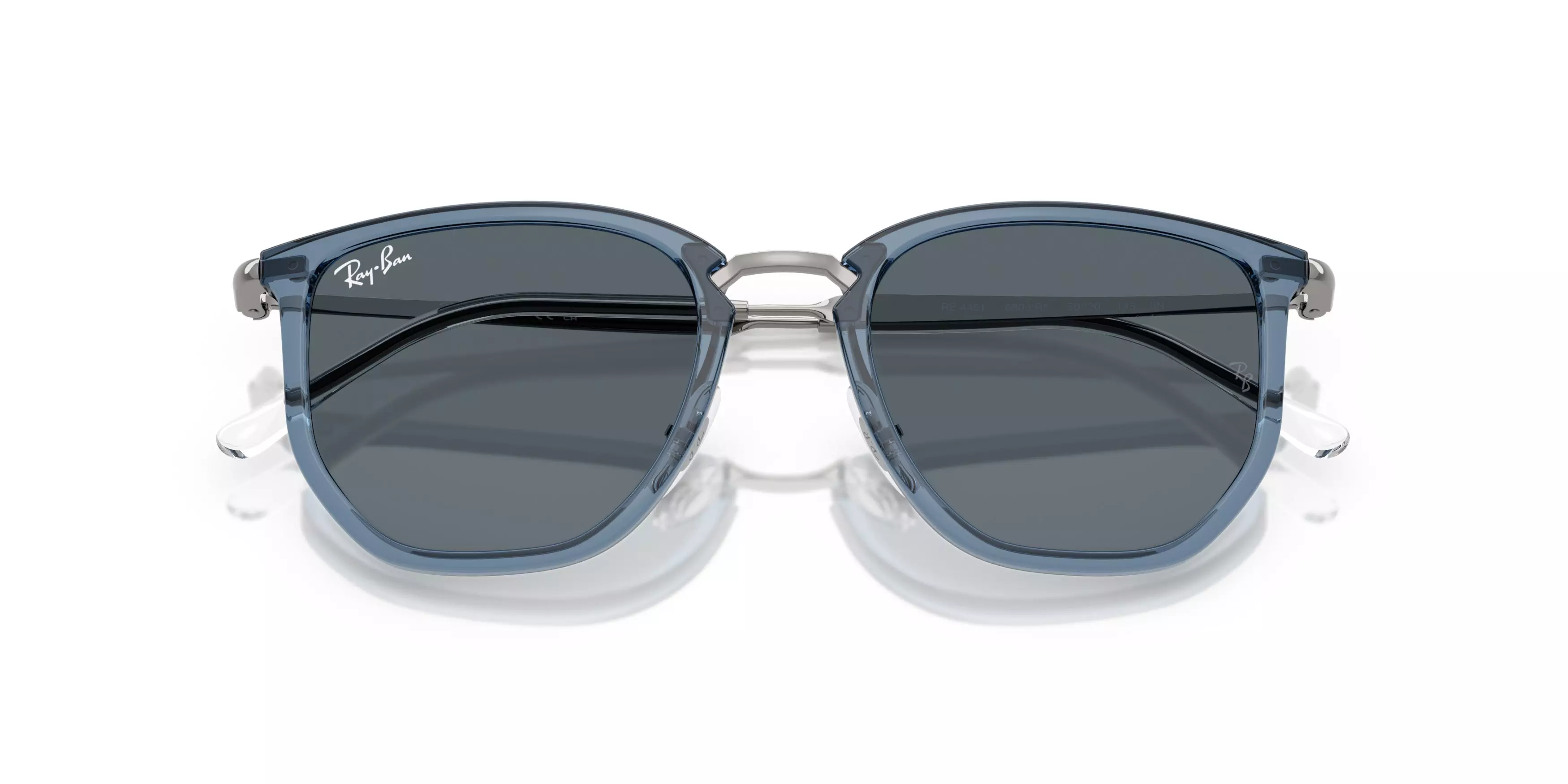 Ray-Ban RB4451 Blue Sunglasses - Lt Blue - BLUE