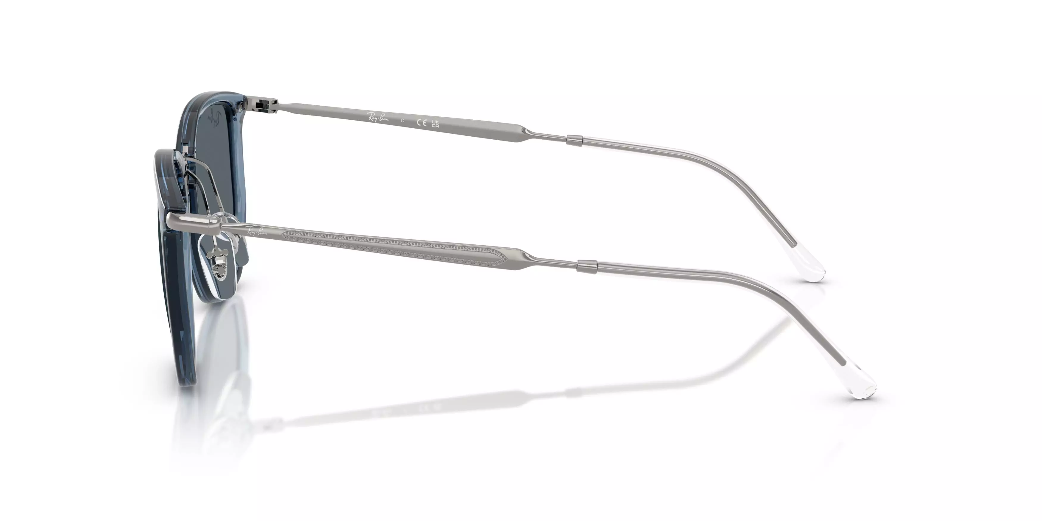 Ray-Ban RB4451 Blue Sunglasses -Light Blue - BLUE