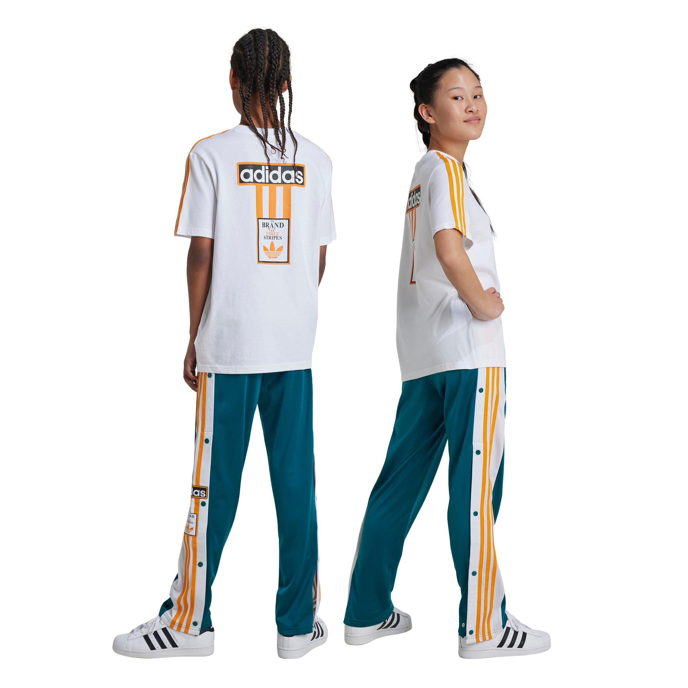 adidas Originals Big Kids' Adibreak Tracksuit Bottoms - Teal - TEAL Thumbnail View 2