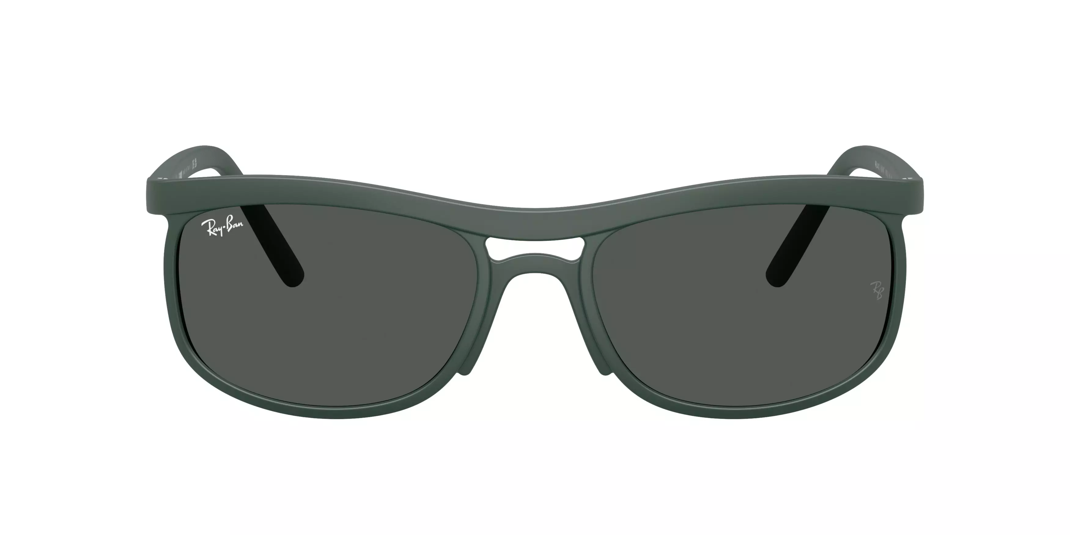 Ray-Ban RB4452 Grey Sunglasses - Green - GREEN/GREY