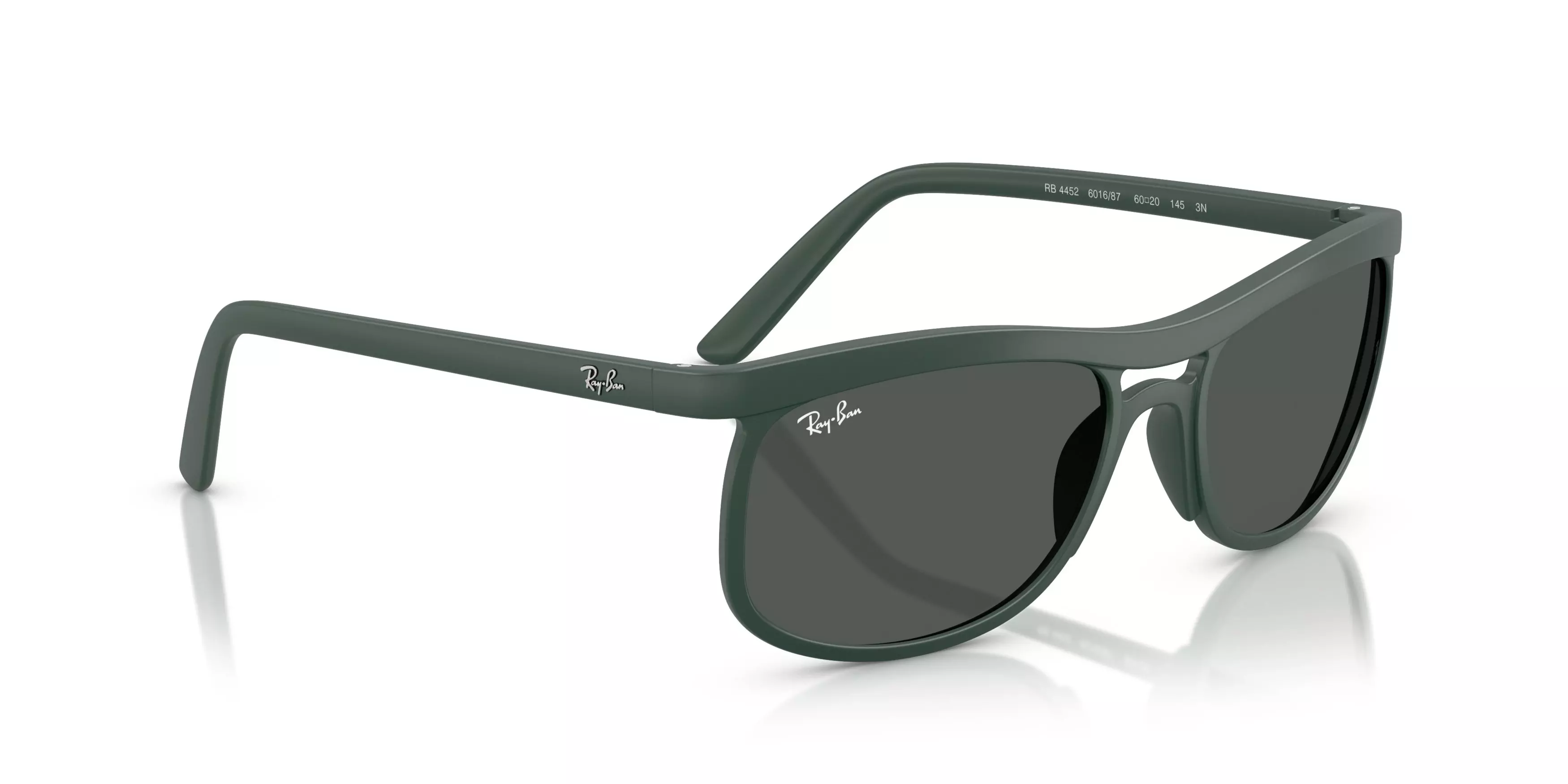 Ray-Ban RB4452 Grey Sunglasses - Green - GREEN/GREY