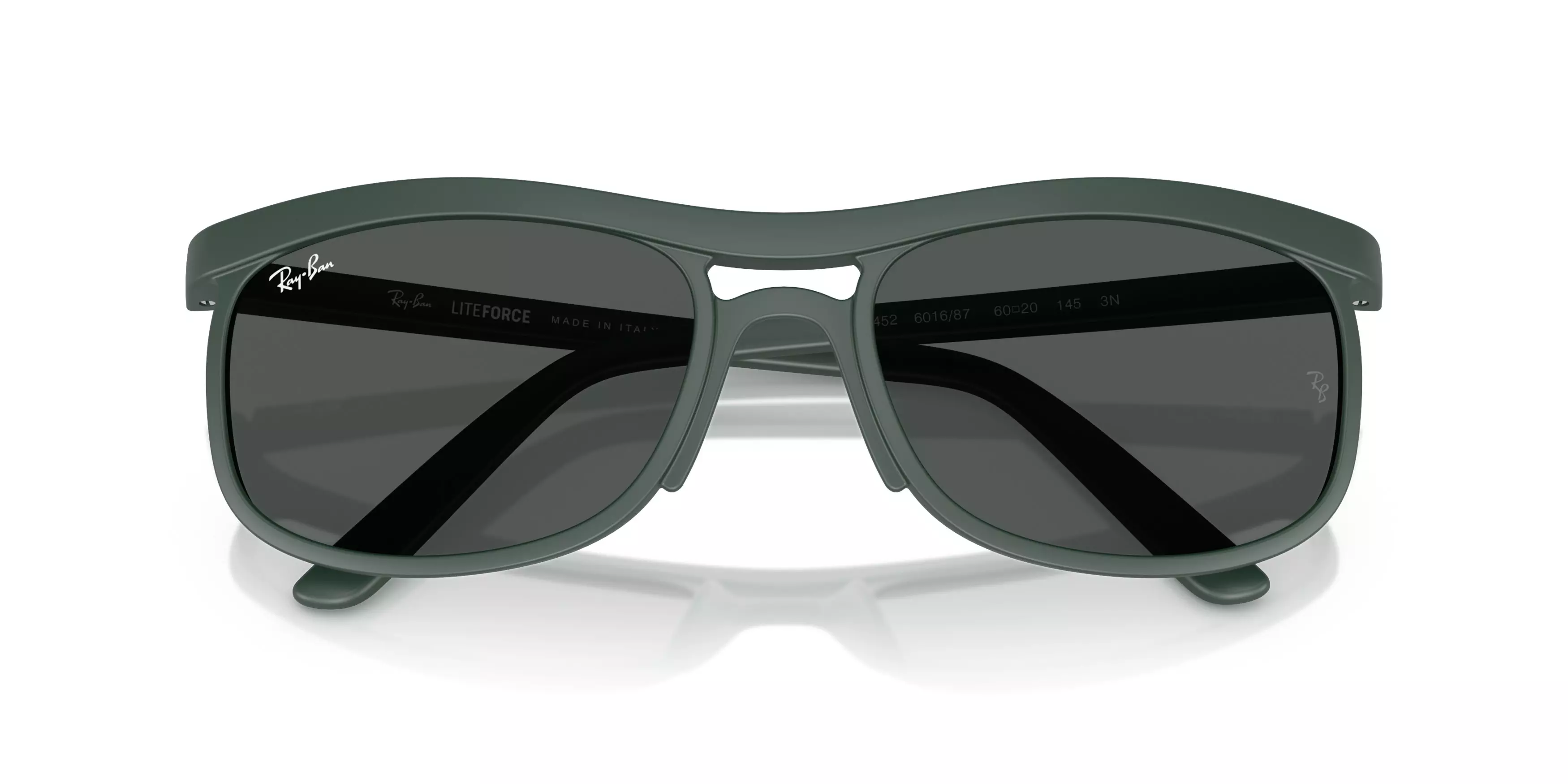 Ray-Ban RB4452 Grey Sunglasses - Green - GREEN/GREY