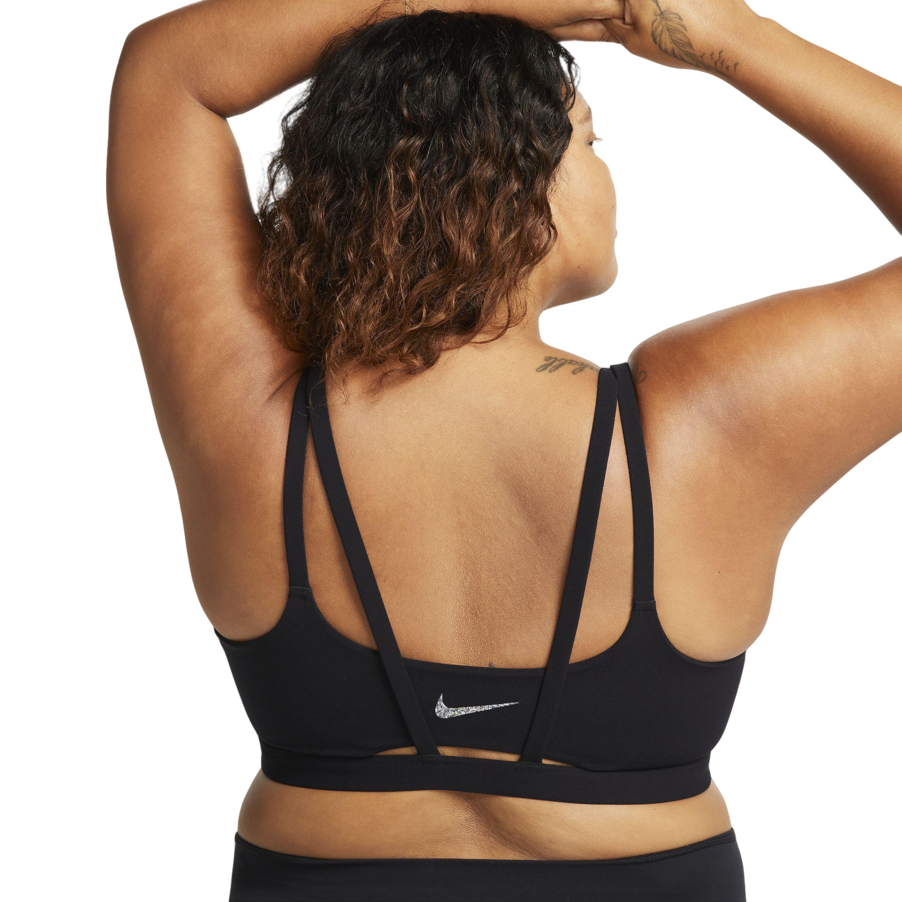 Nike Alate Trace Women's Light-Support Padded Strappy Sports Bra 1X Beige  NWT