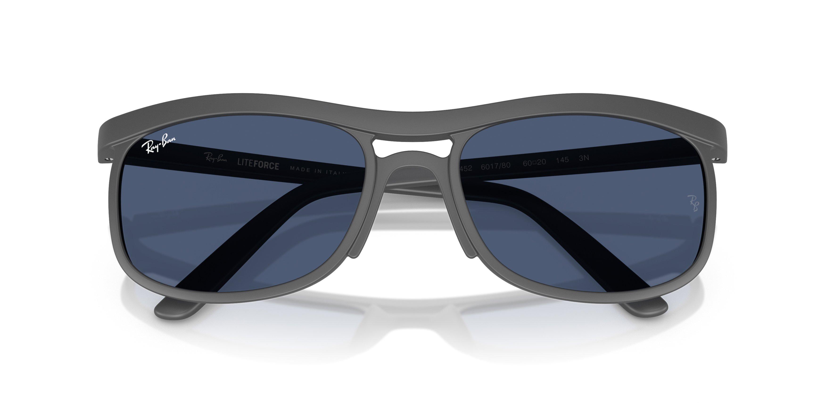 Ray-Ban RB4452 Blue Sunglasses - Grey - GREY/BLUE Thumbnail View 5