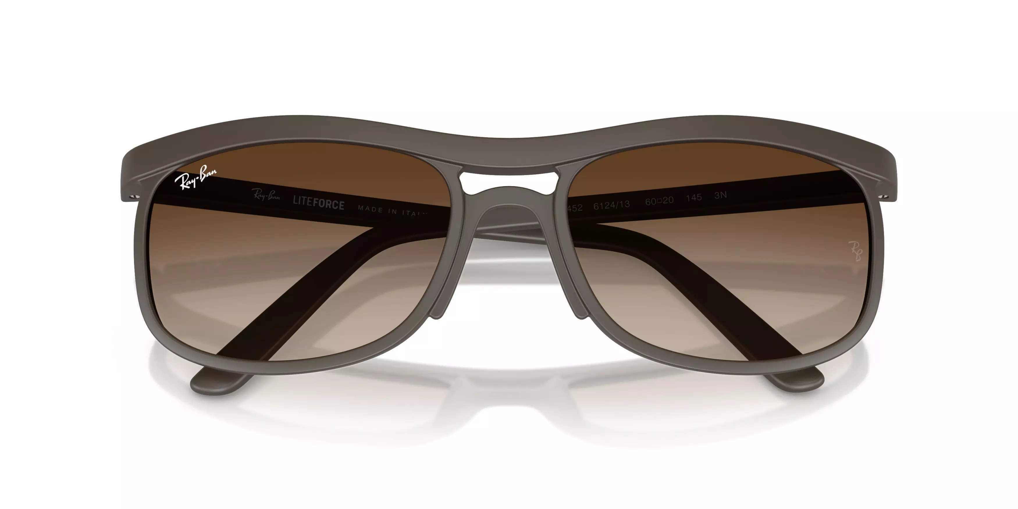 Ray-Ban RB4452 Brown Gradient Sunglasses - Brown - BROWN