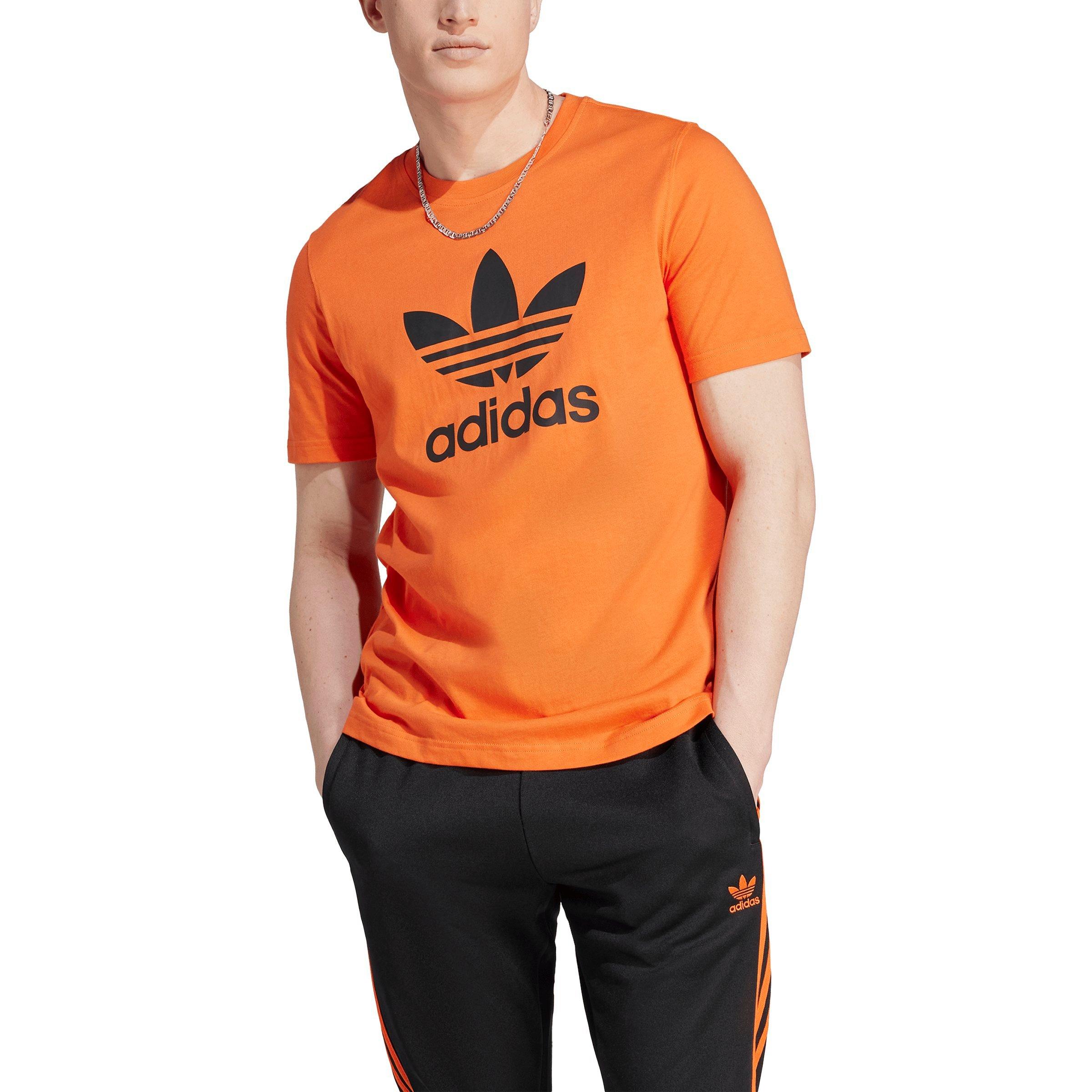 Adidas Men's Shirt - Orange - S