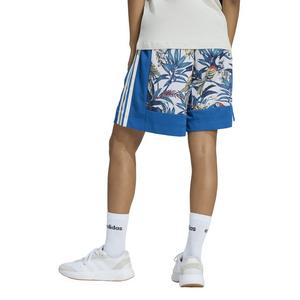 adidas Women's x FARM Rio Premium Shorts - Blue/White