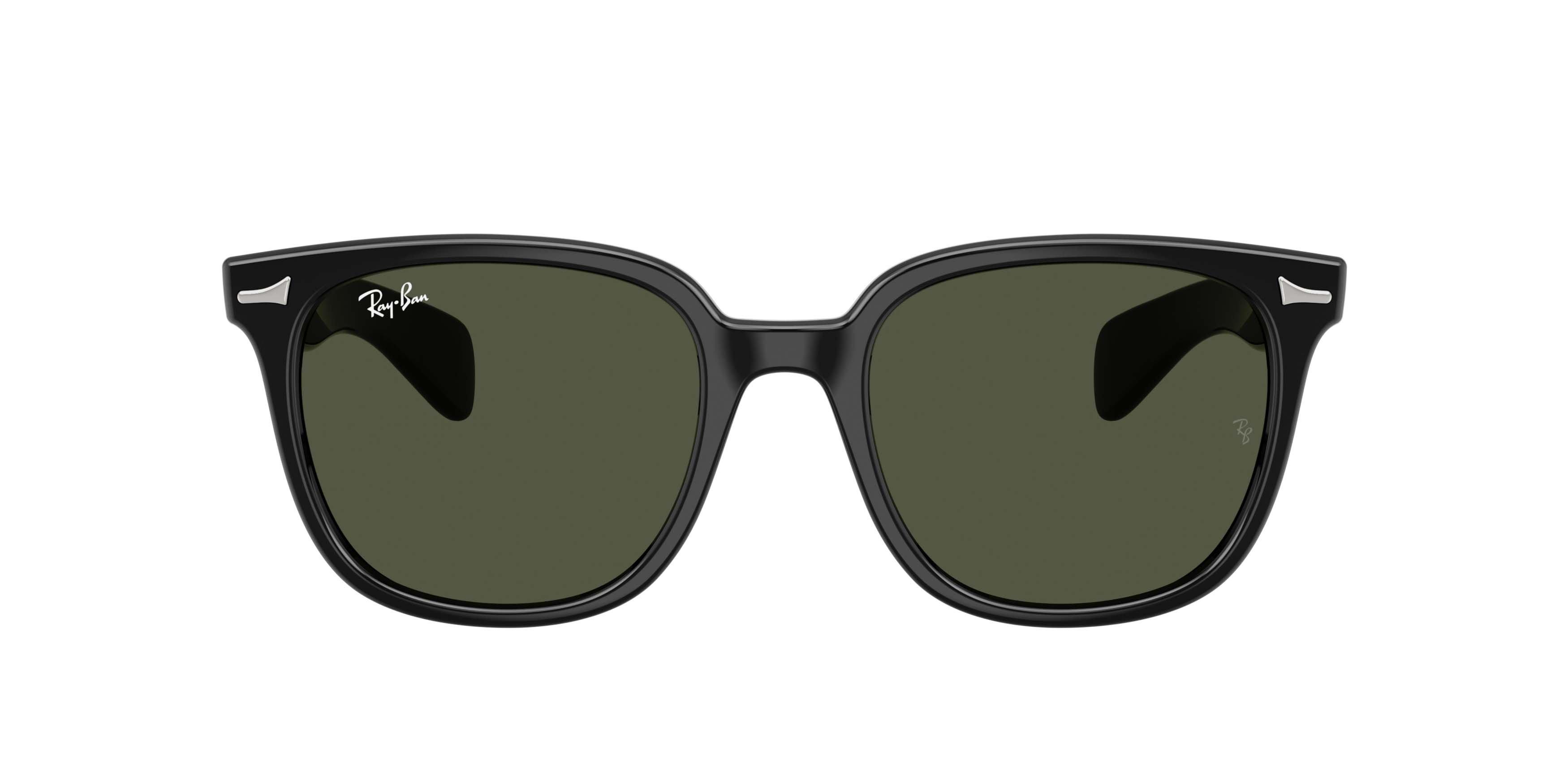 Ray-Ban Brunel II Green Sunglasses - Black - BLACK/GREEN