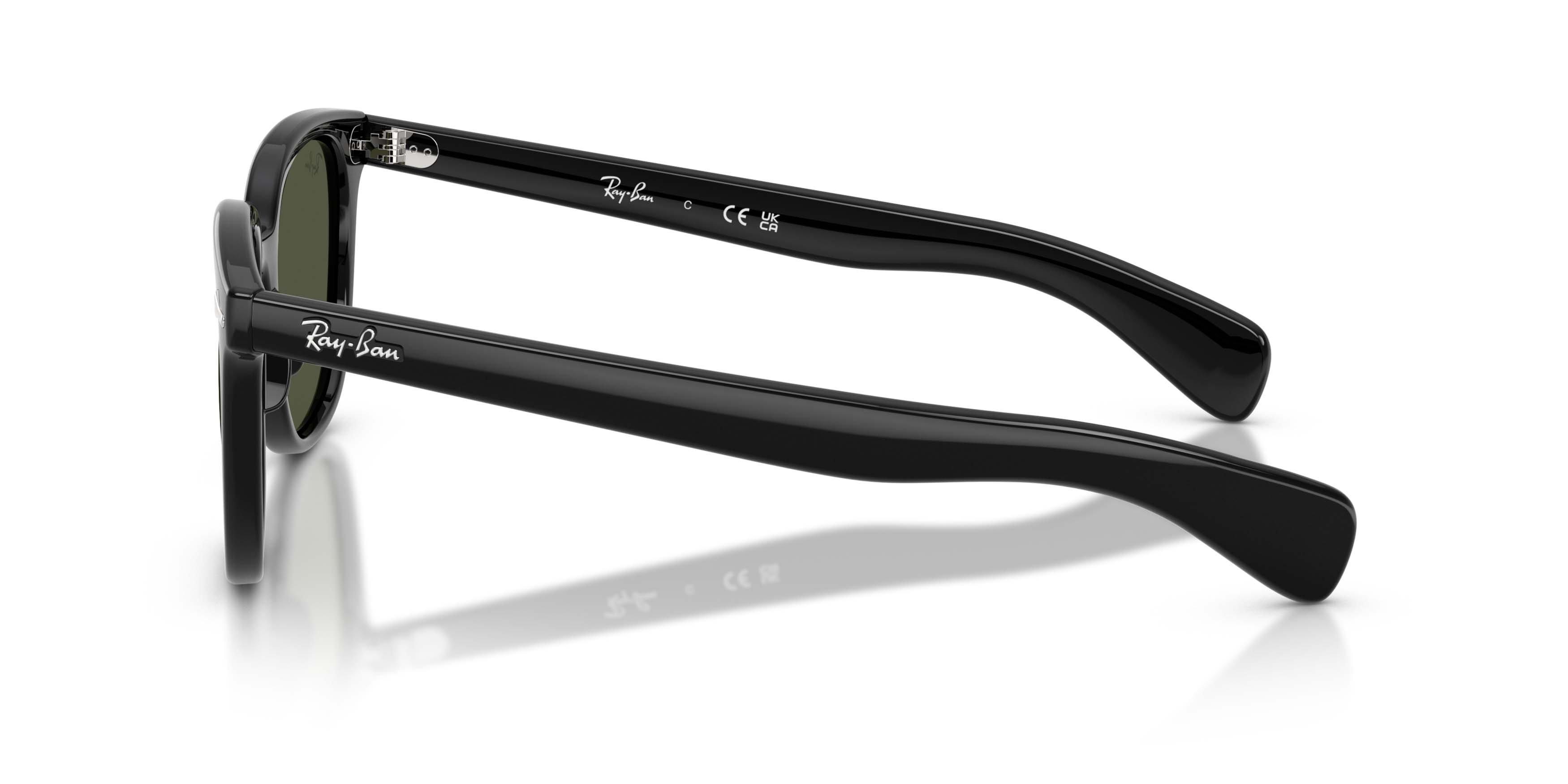 Ray-Ban Brunel II Green Sunglasses - Black - BLACK/GREEN