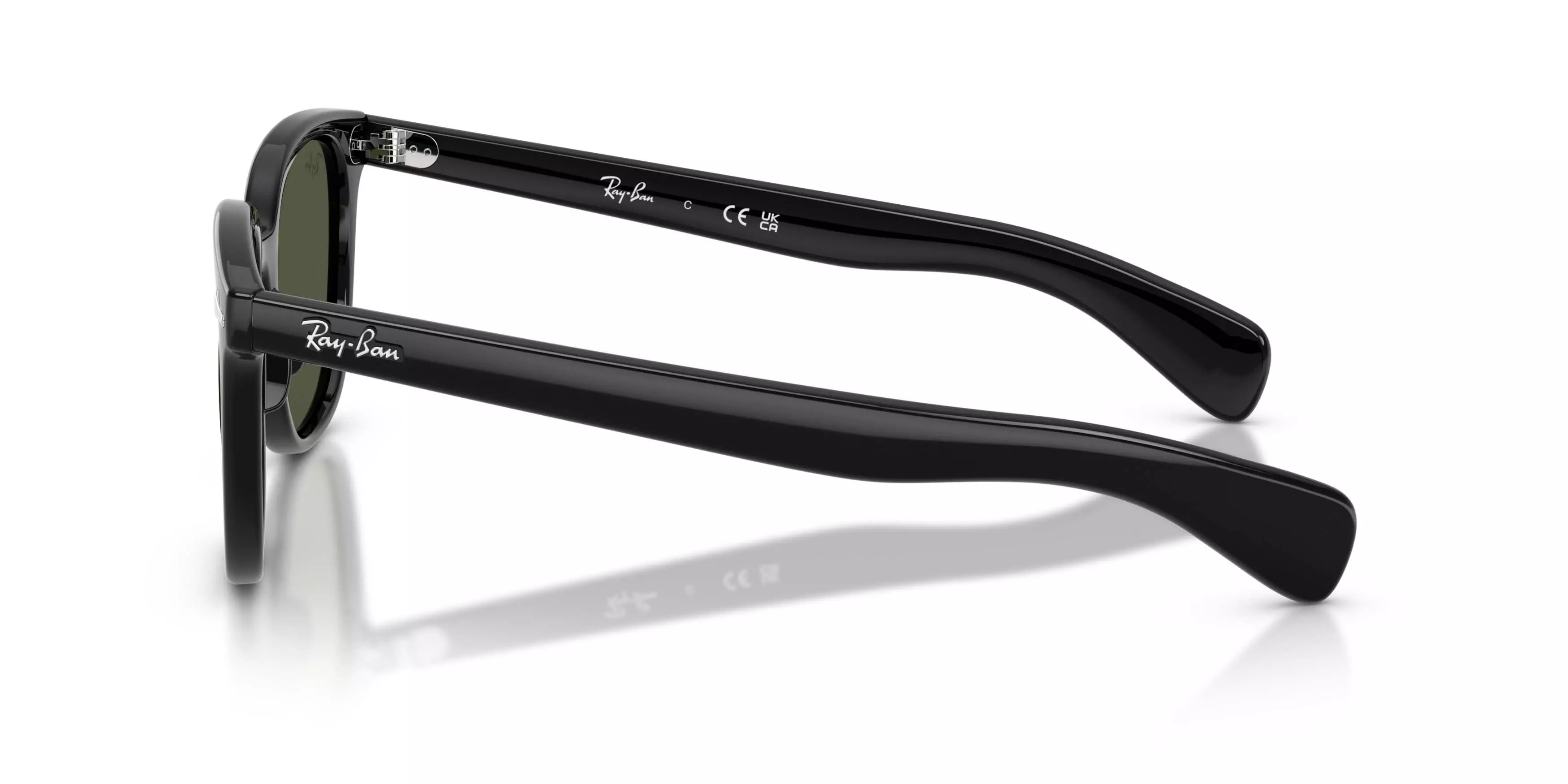 Ray-Ban Brunel II Green Sunglasses - Black - BLACK/GREEN