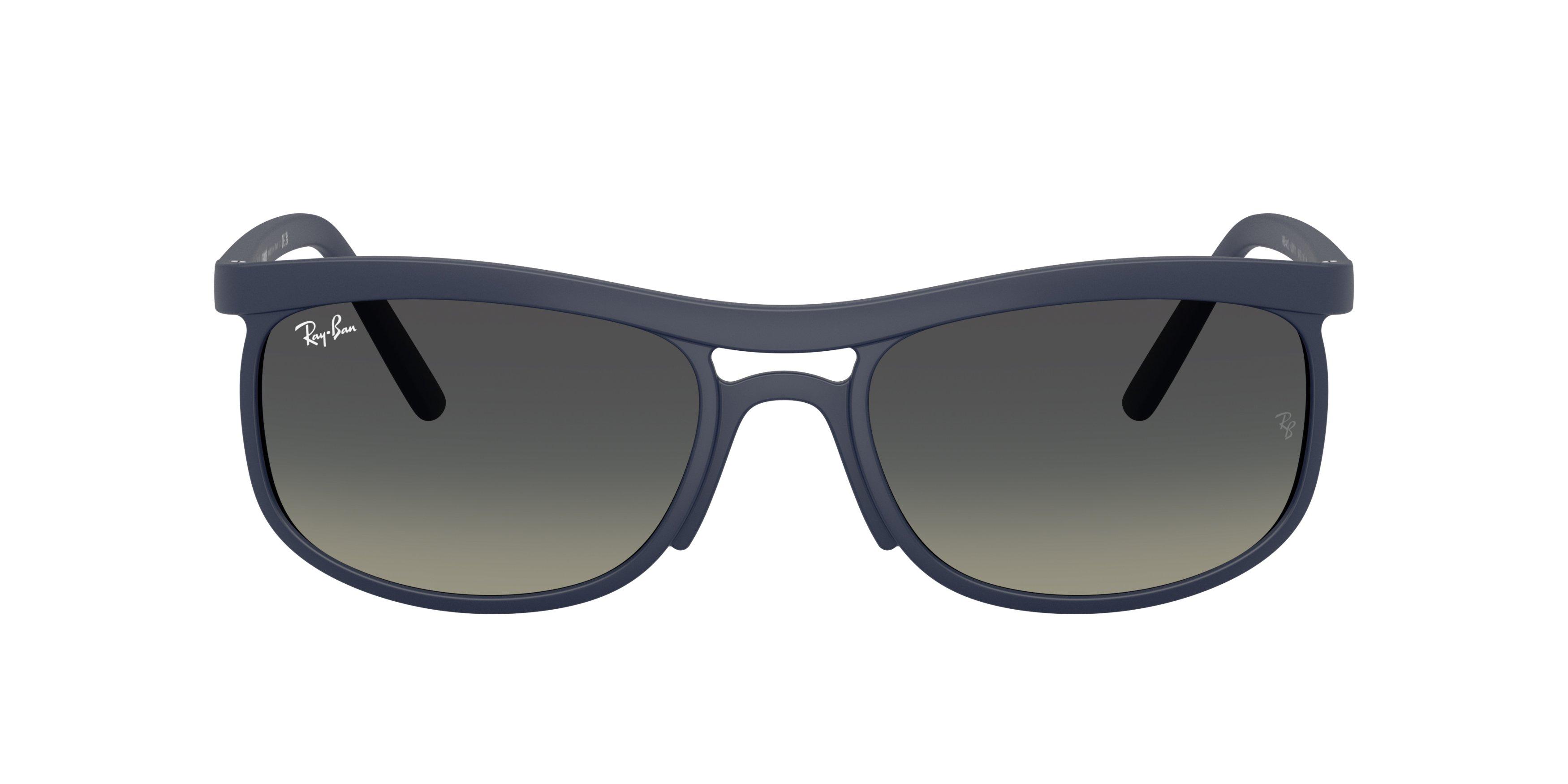 Ray-Ban RB4452 Grey Gradient Sunglasses - Dark Blue - GREY/DARK BLUE Thumbnail View 3