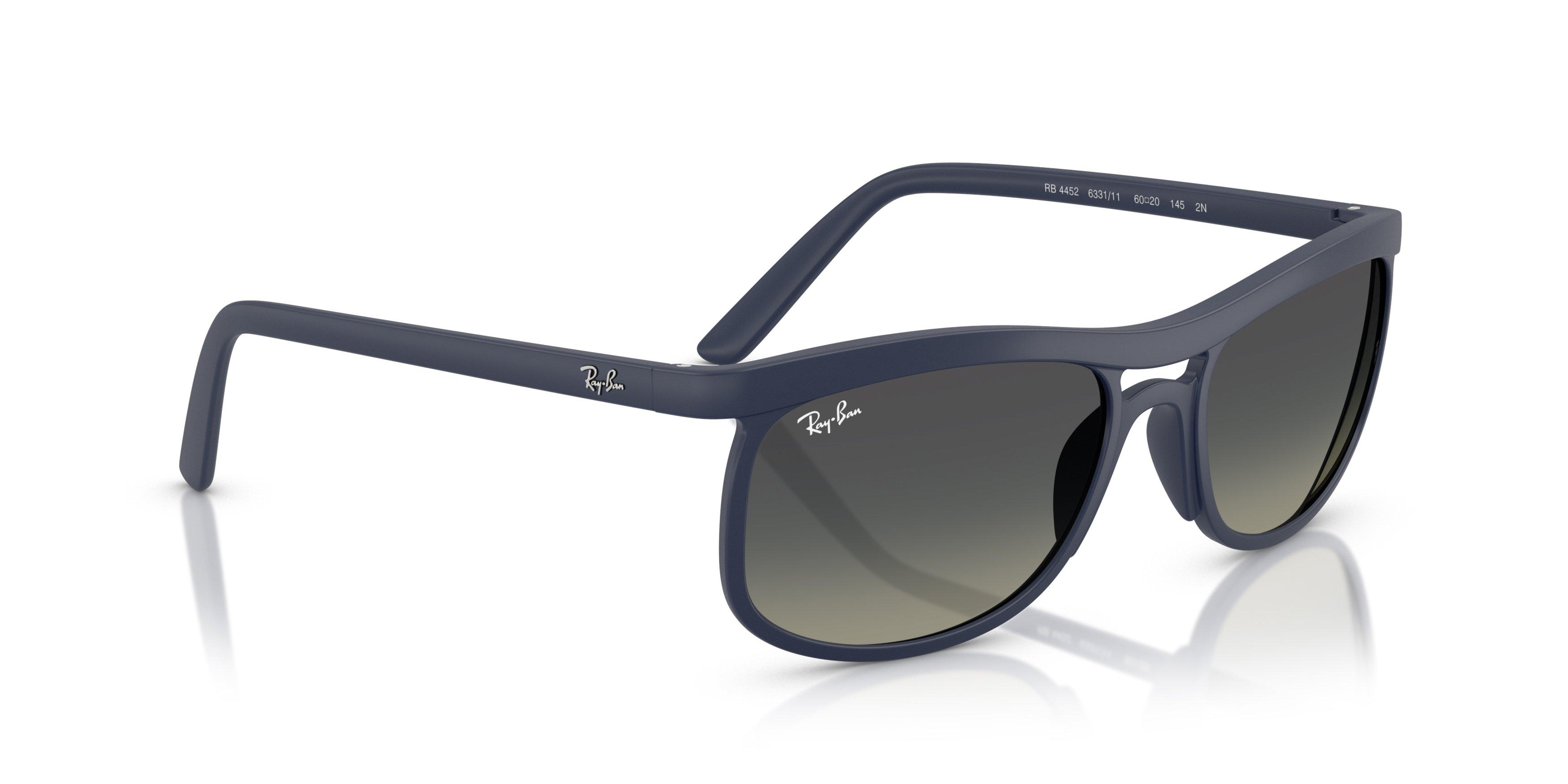 Ray-Ban RB4452 Grey Gradient Sunglasses - Dark Blue - GREY/DARK BLUE Thumbnail View 4