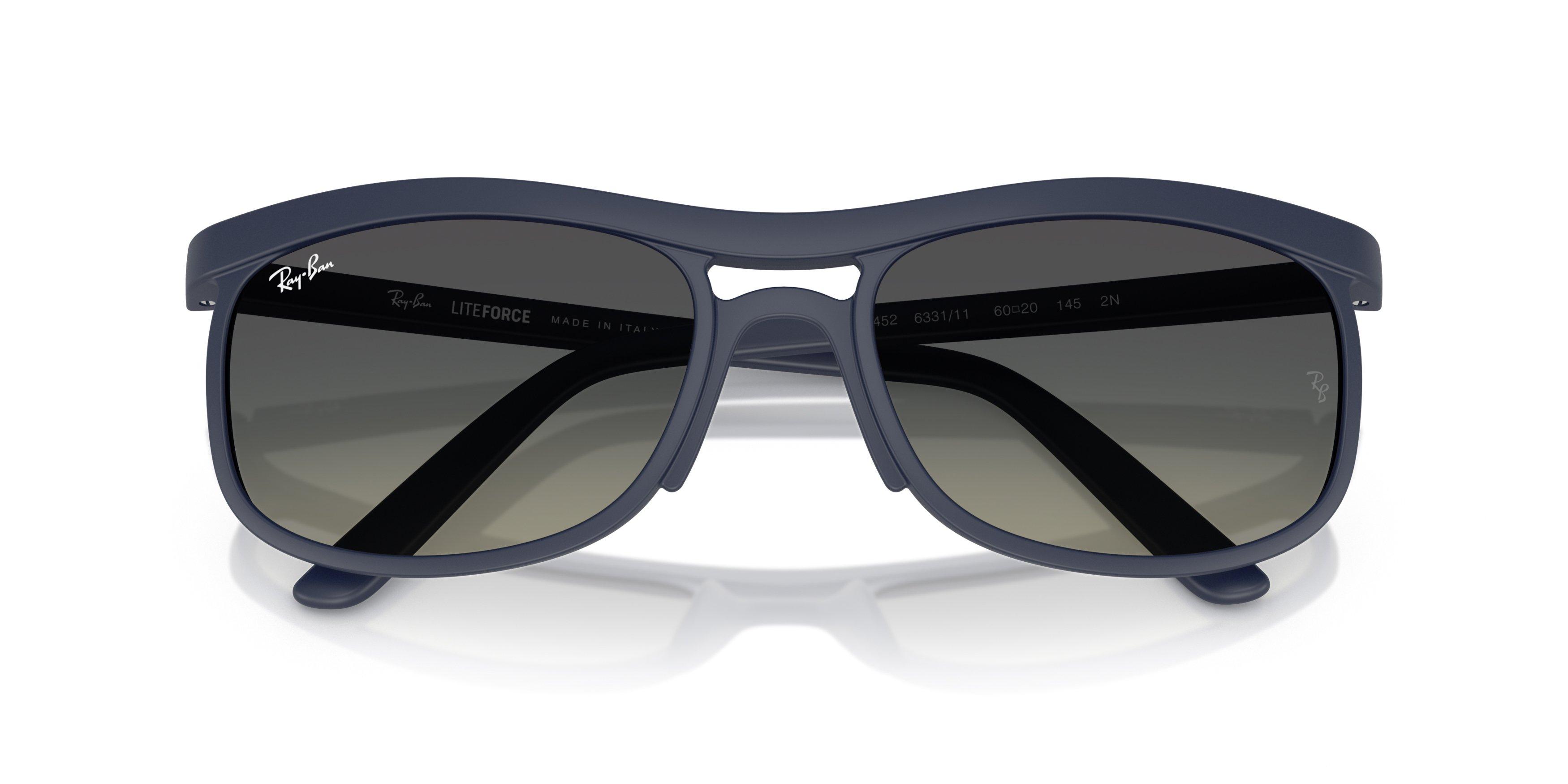 Ray-Ban RB4452 Grey Gradient Sunglasses - Dark Blue - GREY/DARK BLUE Thumbnail View 5
