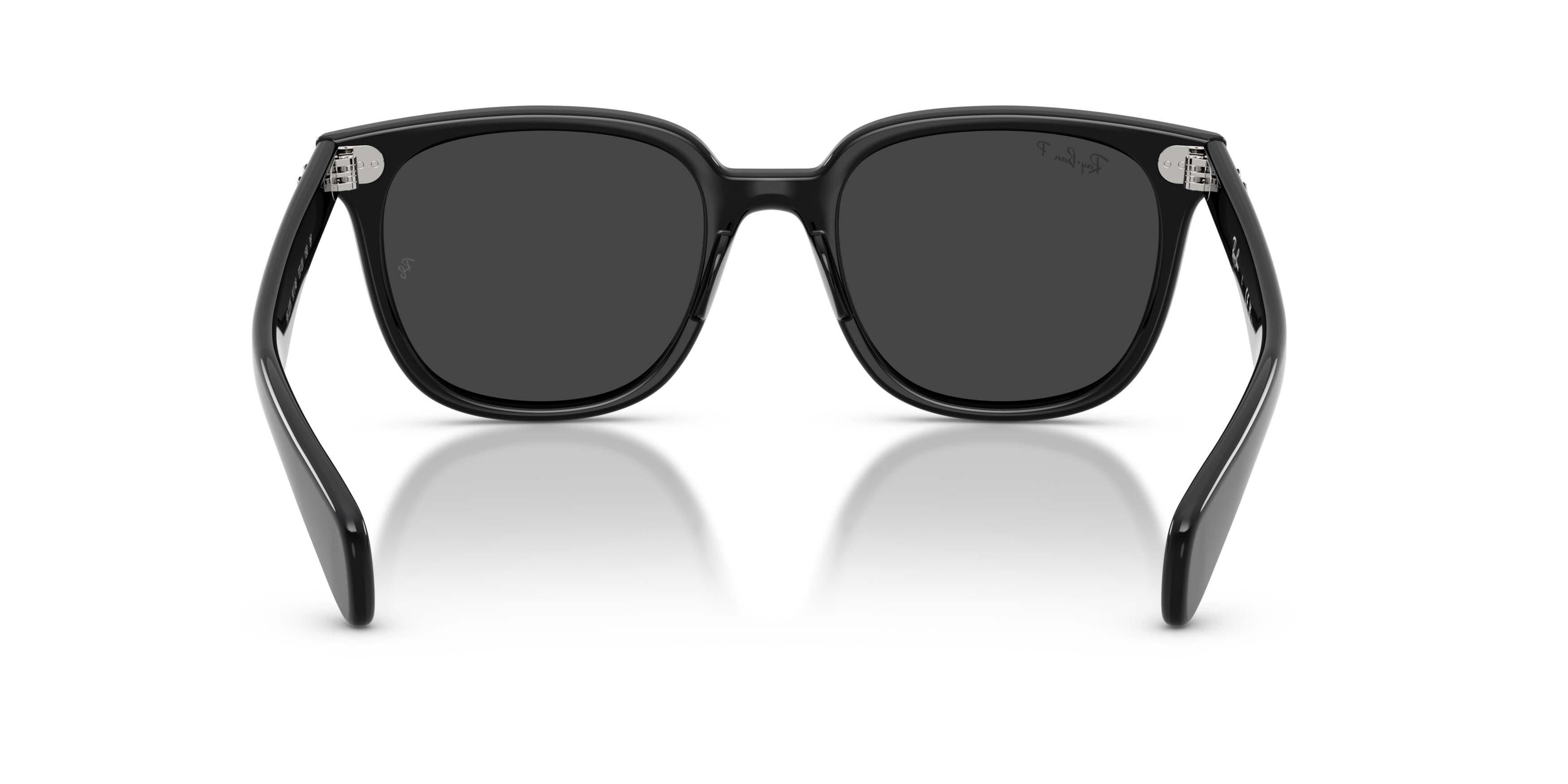 Ray-Ban Brunel II Black Polarized Sunglasses - Black - BLACK