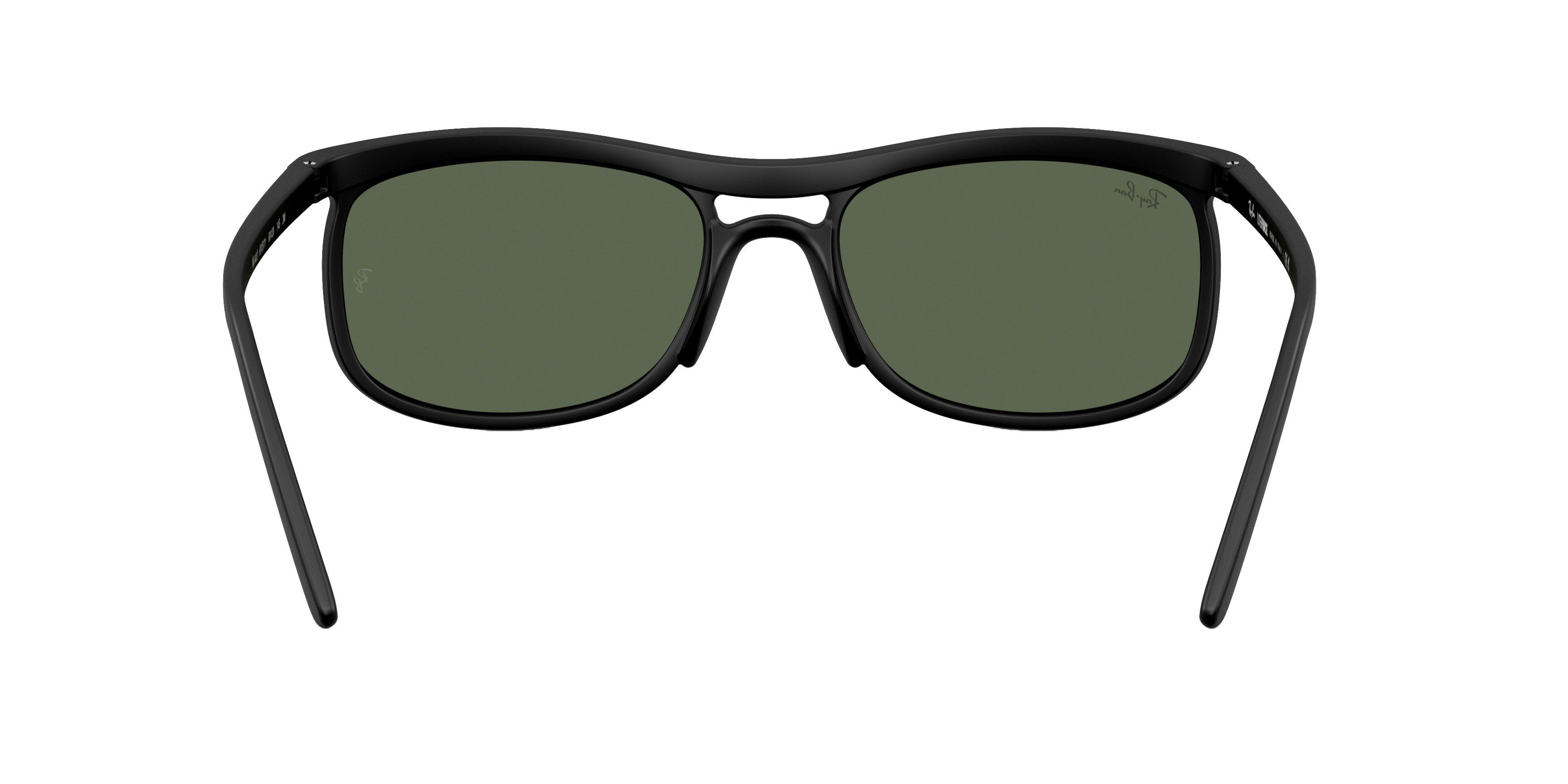 Ray-Ban RB4452 Green Sunglasses - Black - BLACK/GREEN Thumbnail View 2