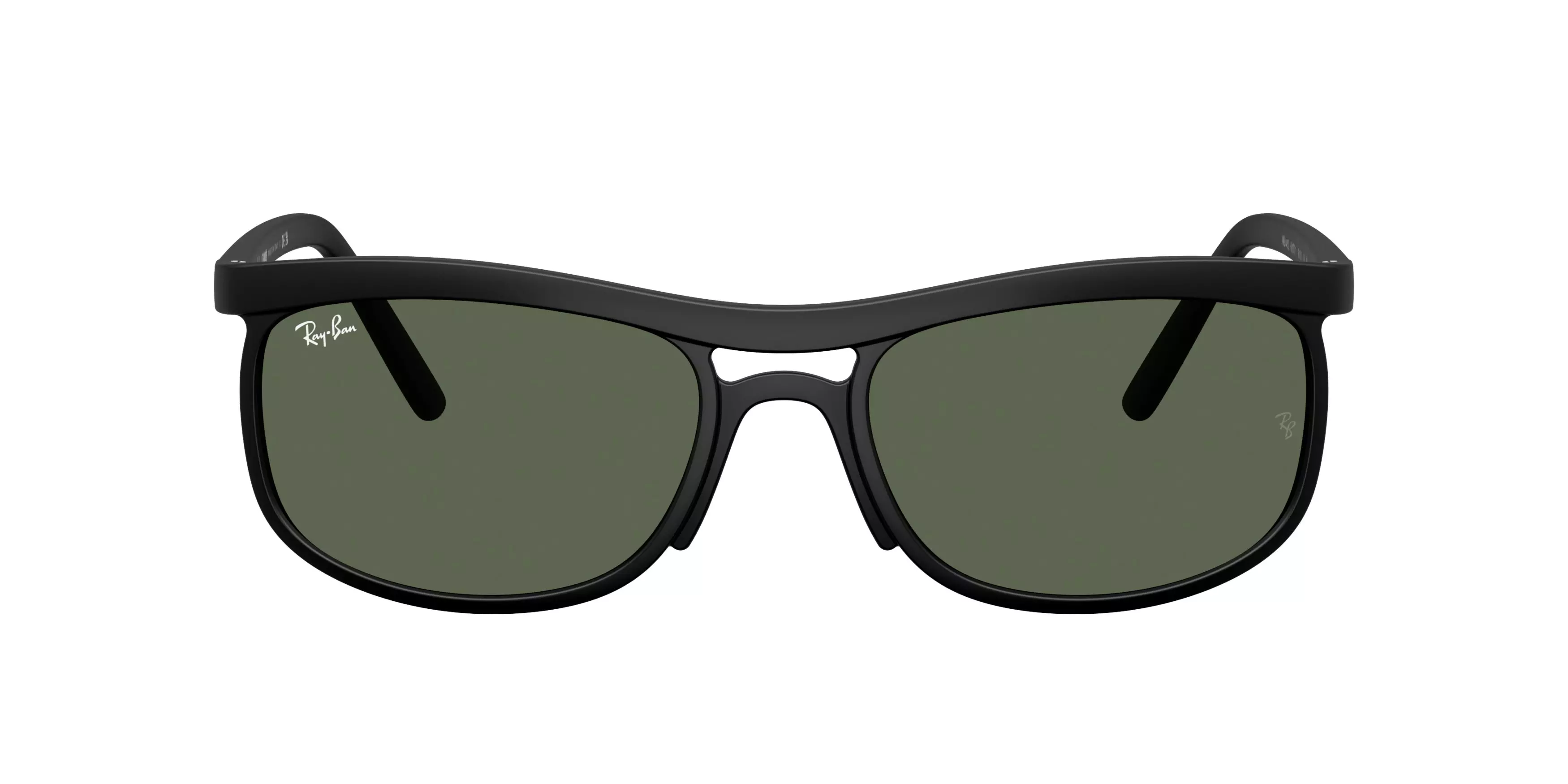 Ray-Ban RB4452 Green Sunglasses - Black - BLACK/GREEN