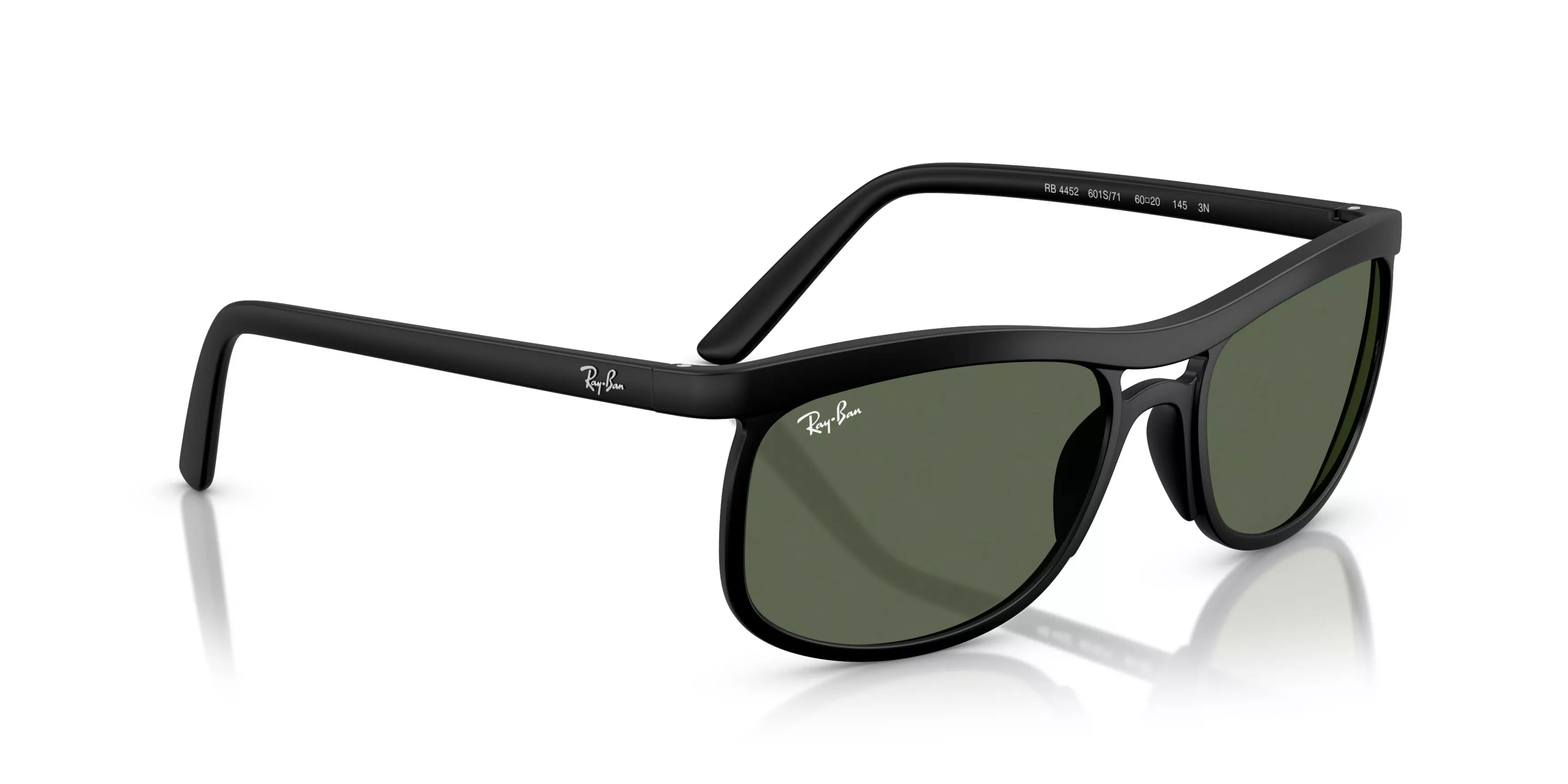 Ray-Ban RB4452 Green Sunglasses - Black - BLACK/GREEN