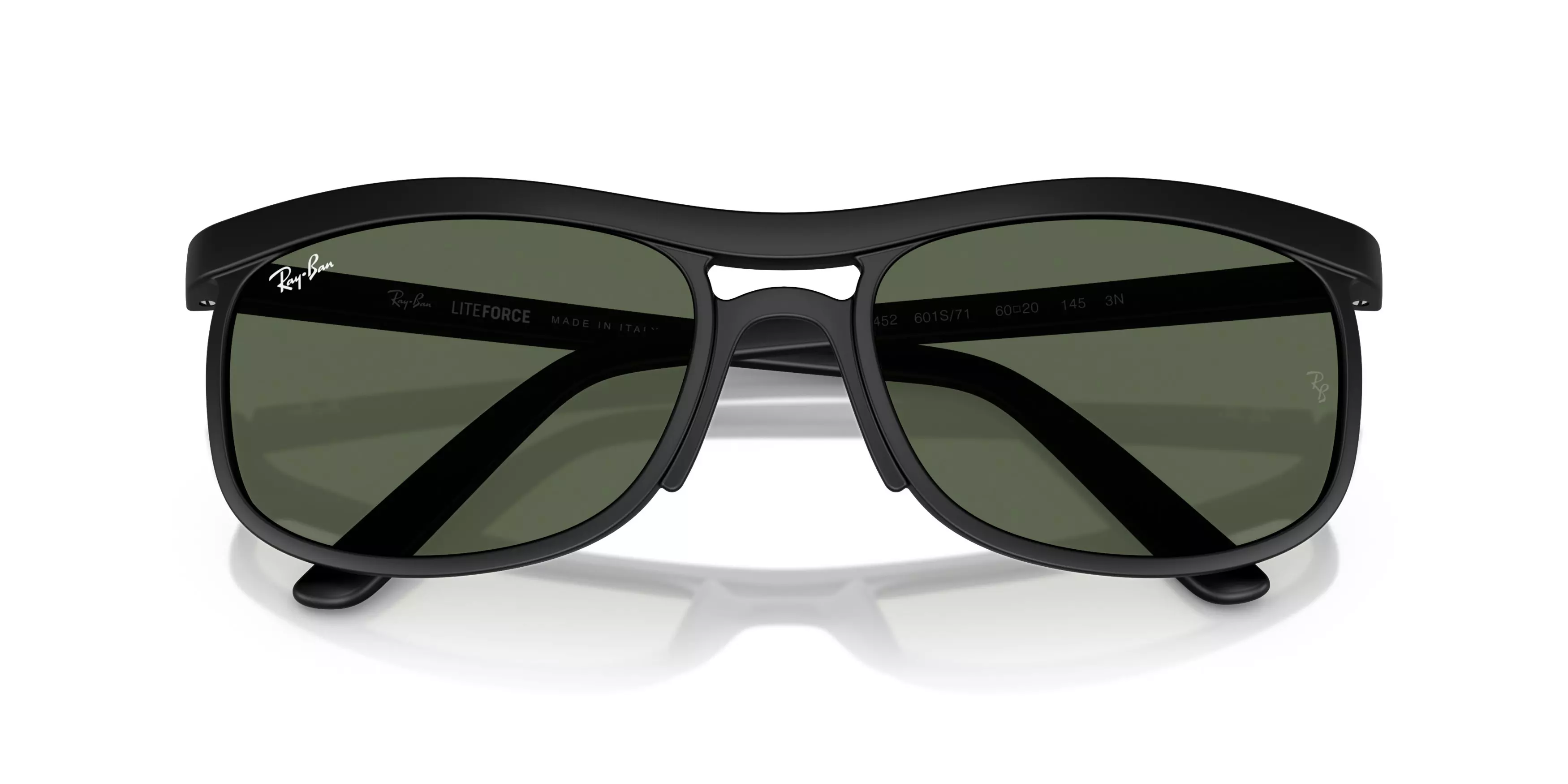 Ray-Ban RB4452 Green Sunglasses - Black - BLACK/GREEN