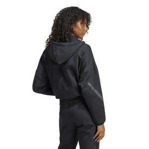 adidas Women's Z.N.E. Full-Zip Hooded Jacket - Black