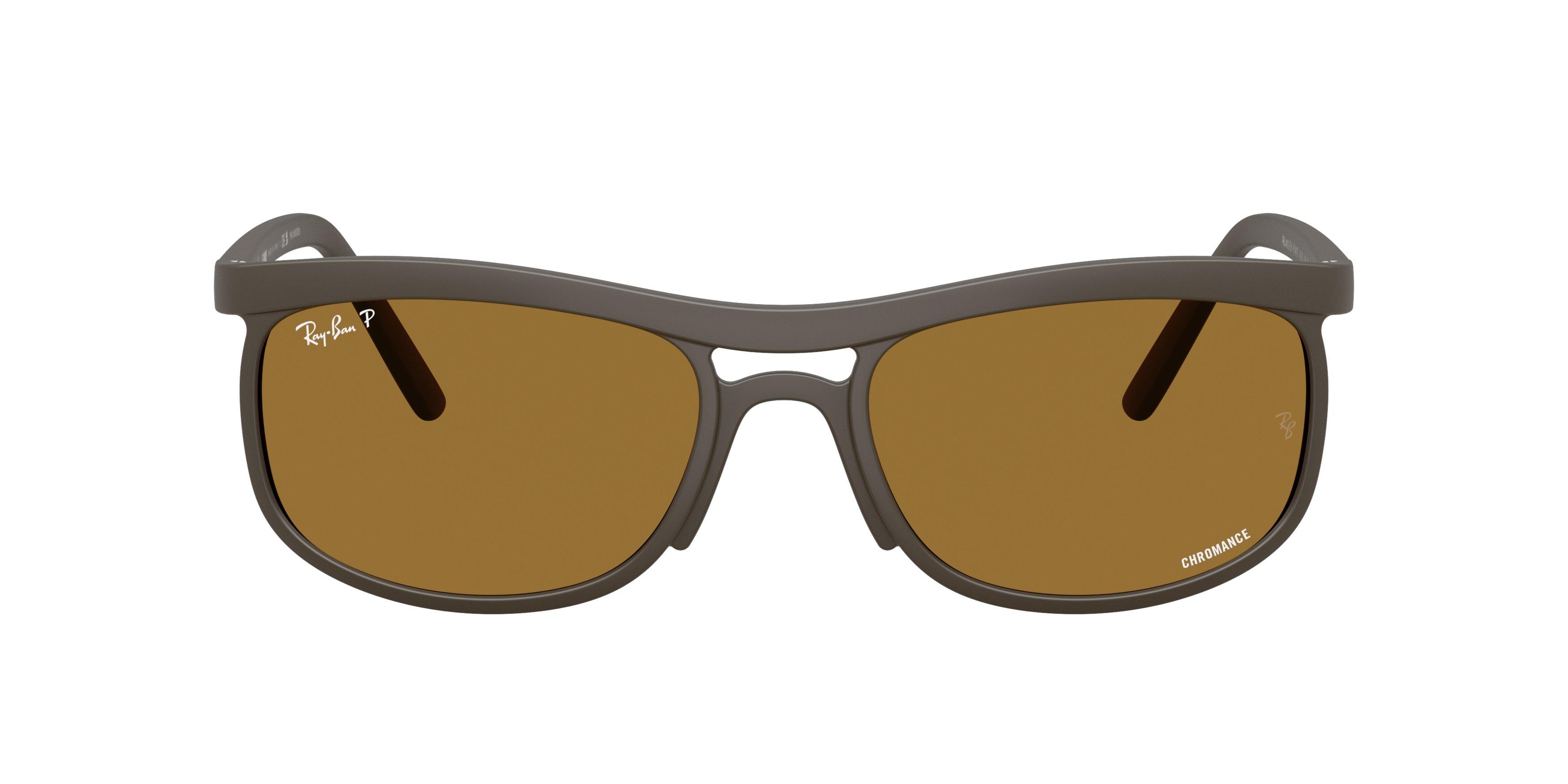 Ray-Ban RB4452CH Brown Polarized Sunglasses - Brown - BROWN Thumbnail View 3