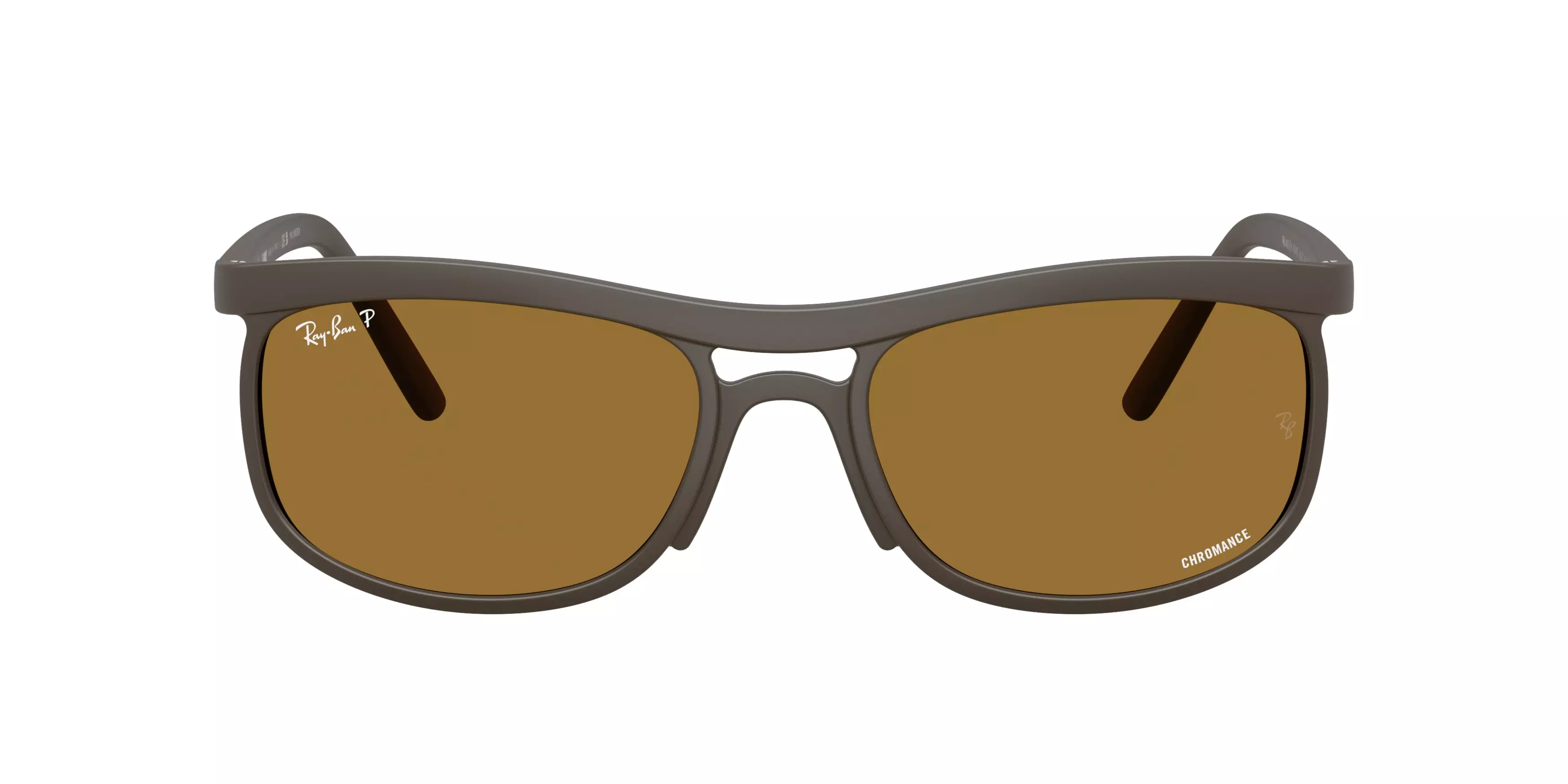Ray-Ban RB4452CH Brown Polarized Sunglasses - Brown - BROWN