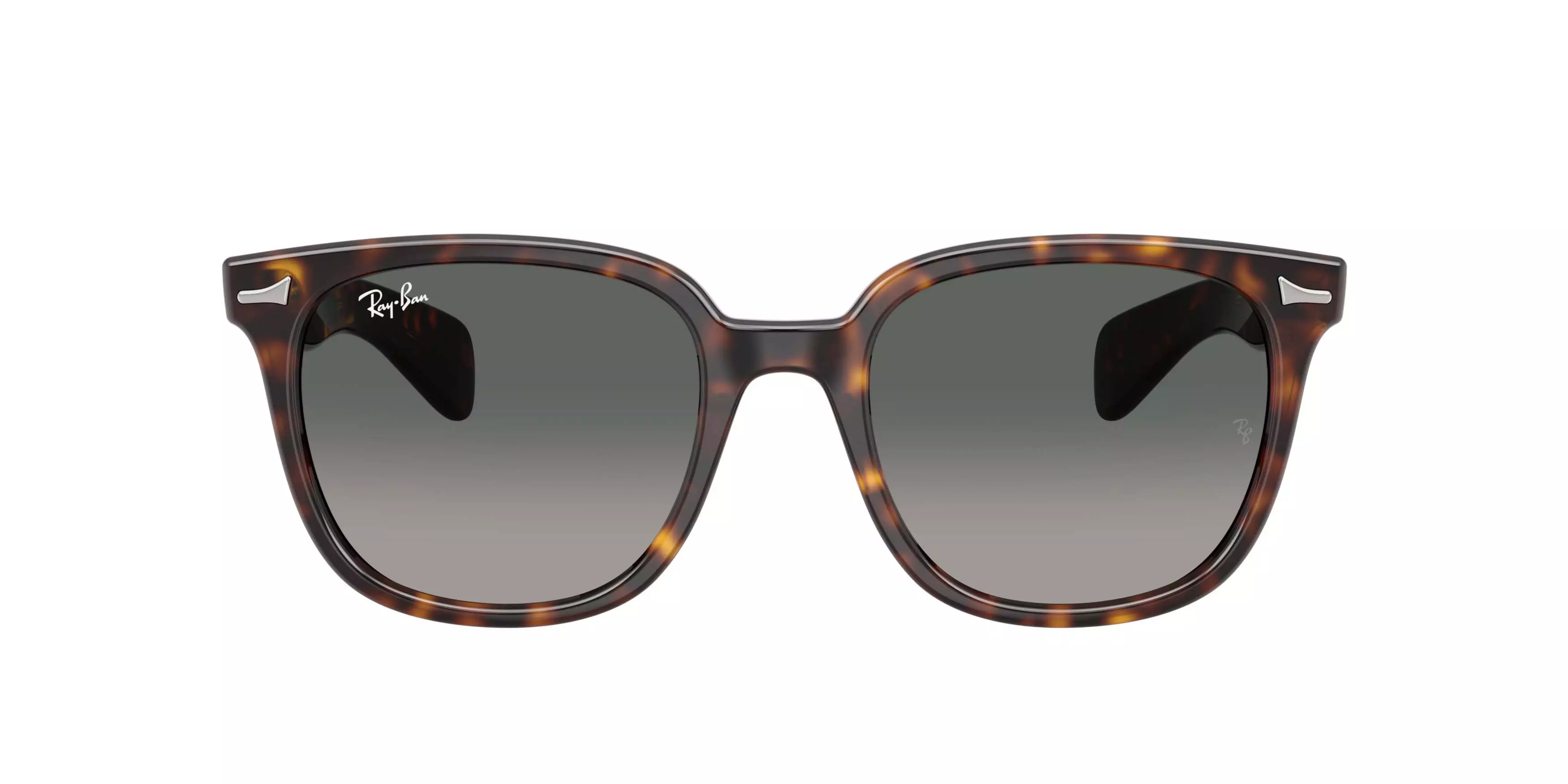 Ray-Ban Brunel II Light Grey Gradient Dark Grey Sunglasses - Havana - BROWN/GREY