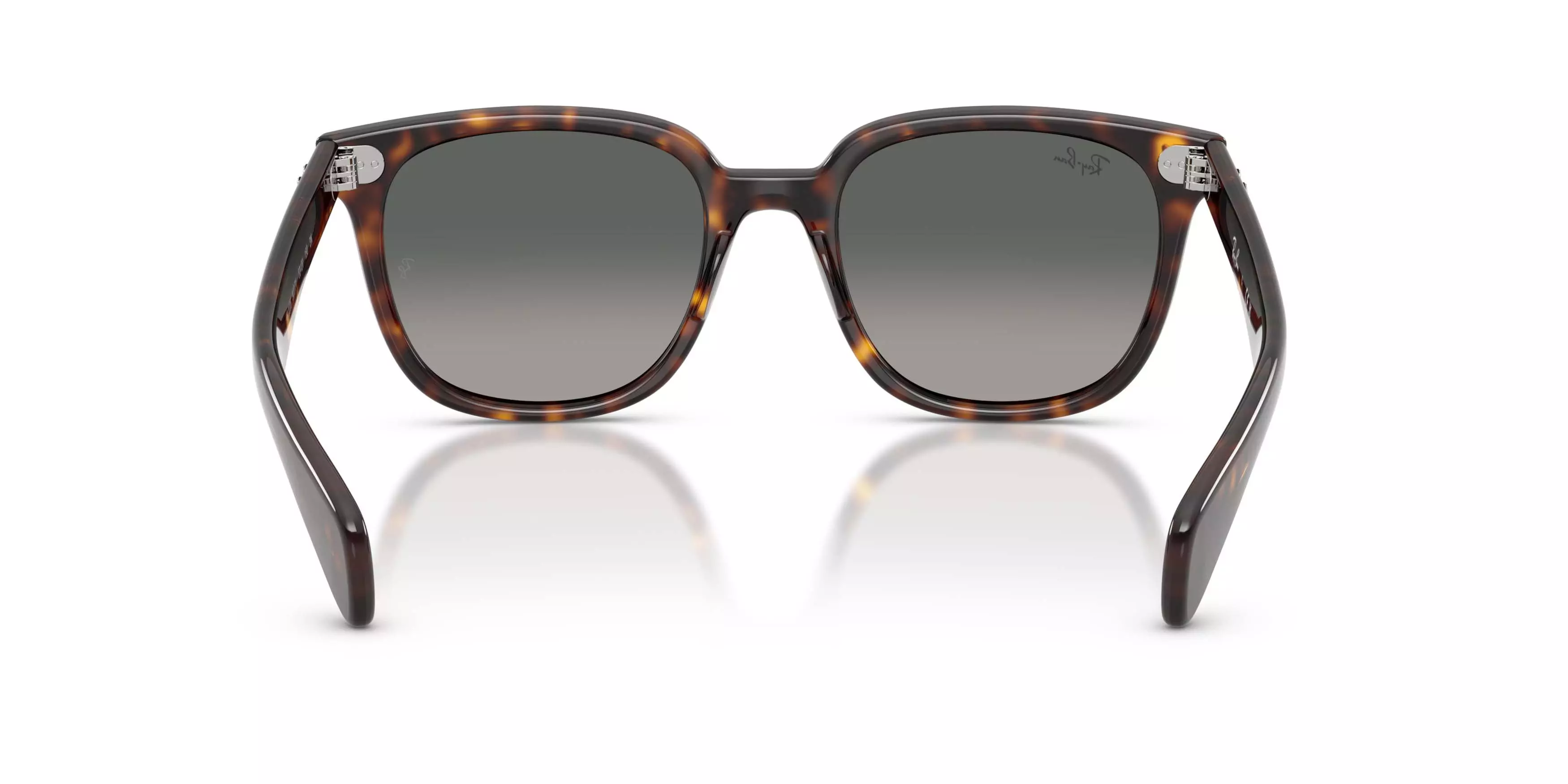 Ray-Ban Brunel II Light Grey Gradient Dark Grey Sunglasses - Havana - BROWN/GREY