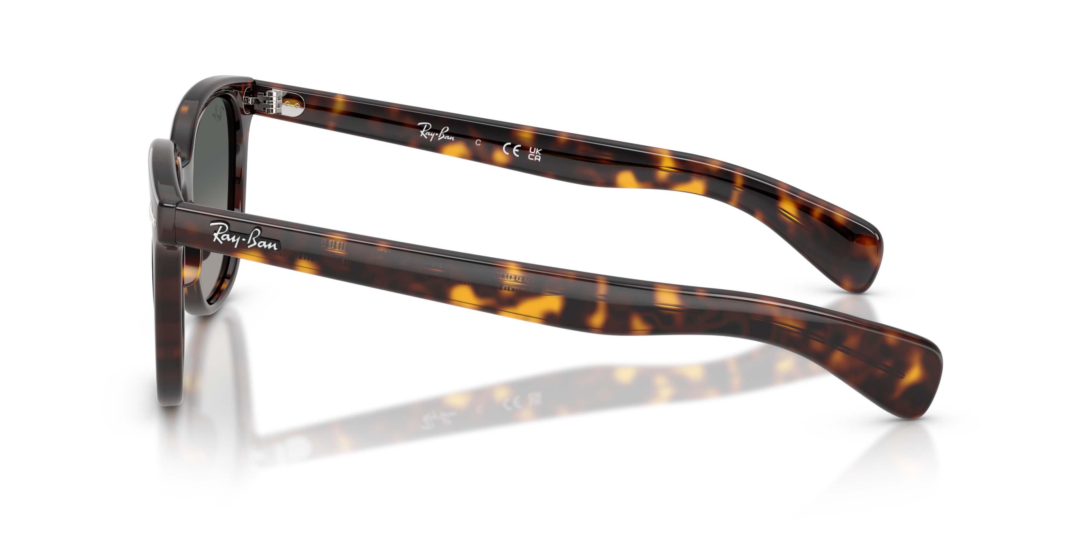 Ray-Ban Brunel II Light Grey Gradient Dark Grey Sunglasses - Havana - BROWN/GREY