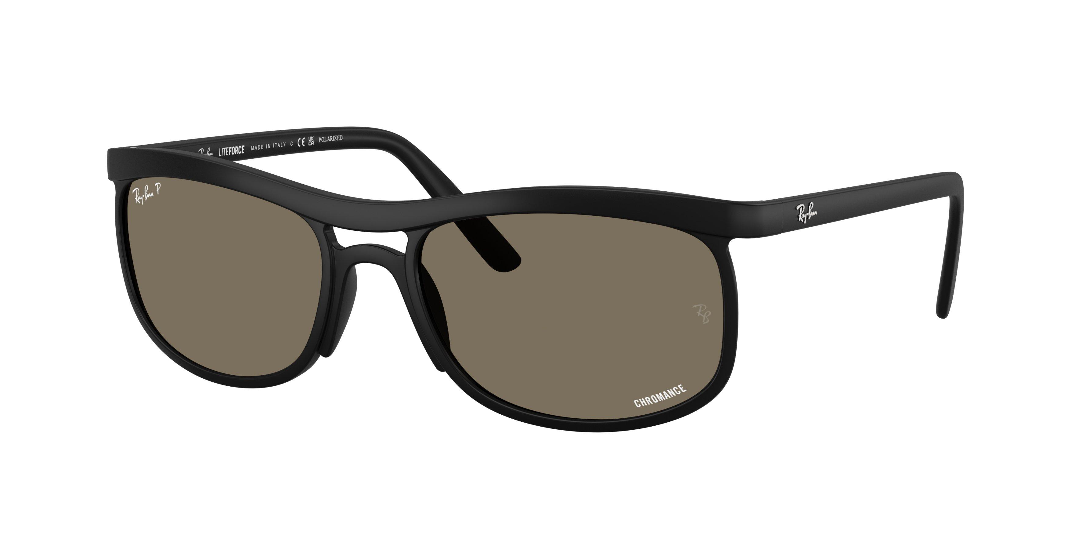 Ray-Ban RB4452CH Grey Polarized Sunglasses - Black - BLACK/GREY Thumbnail View 1