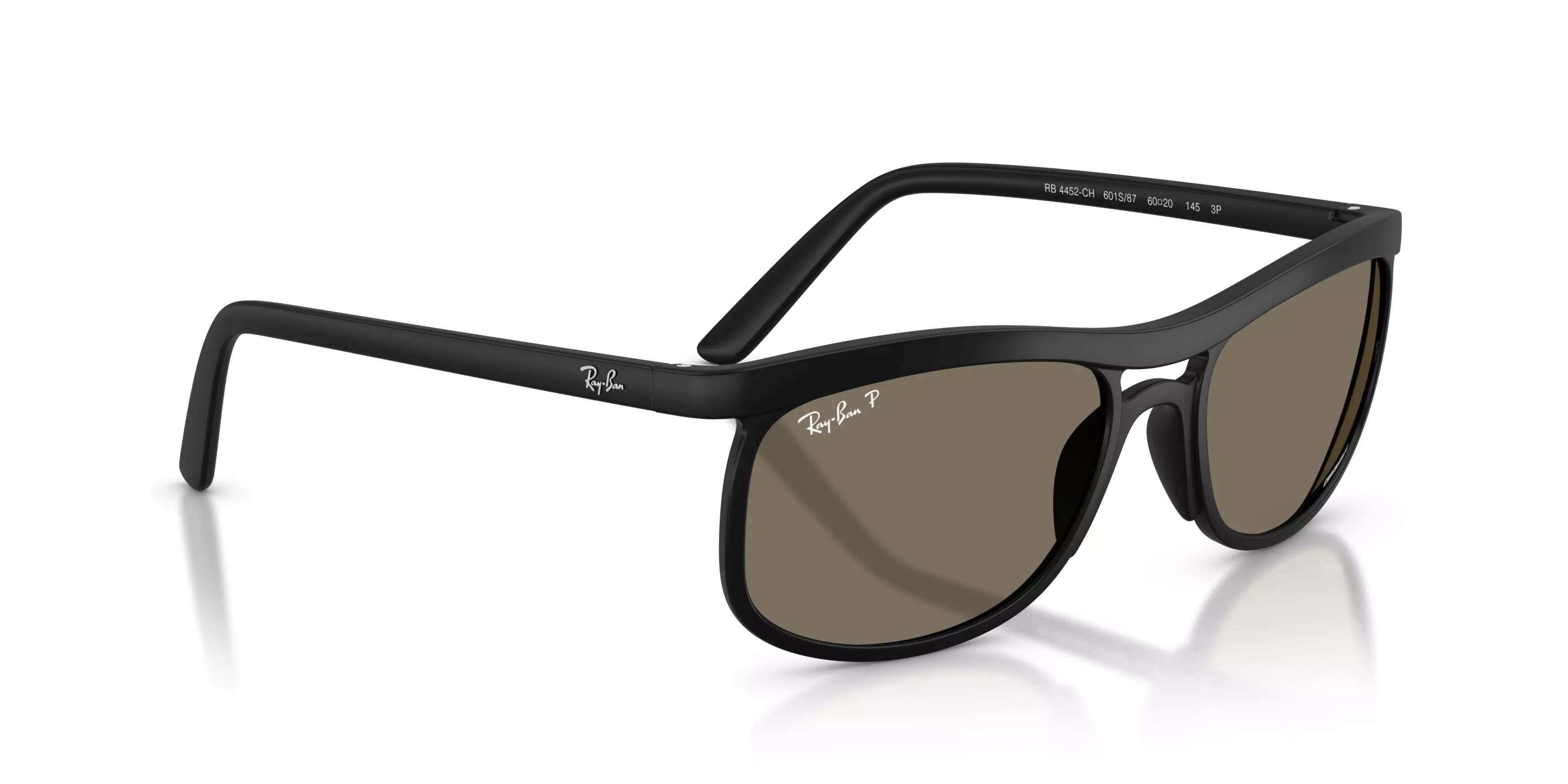Ray-Ban RB4452CH Grey Polarized Sunglasses - Black - BLACK/GREY