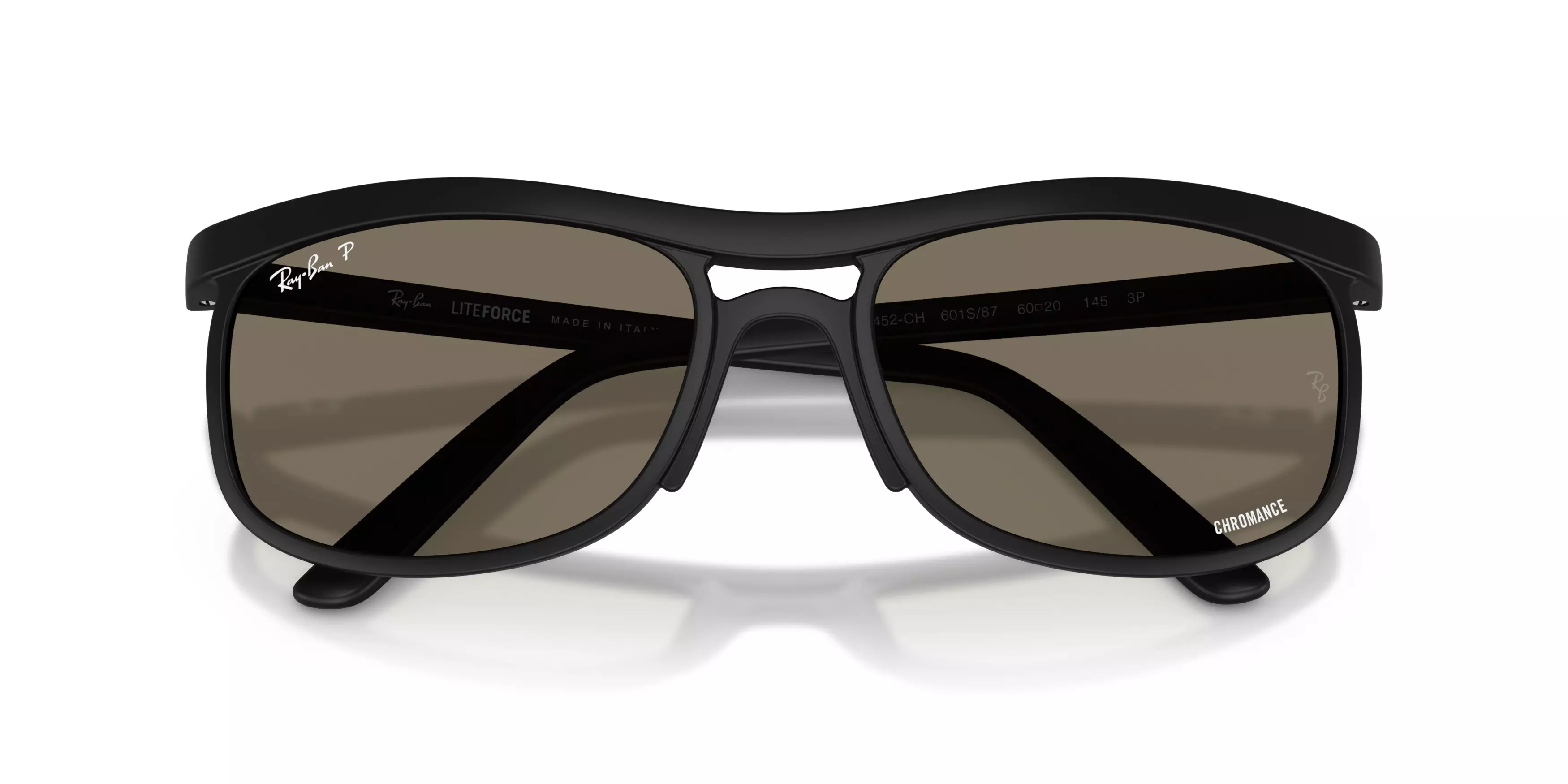 Ray-Ban RB4452CH Grey Polarized Sunglasses - Black - BLACK/GREY