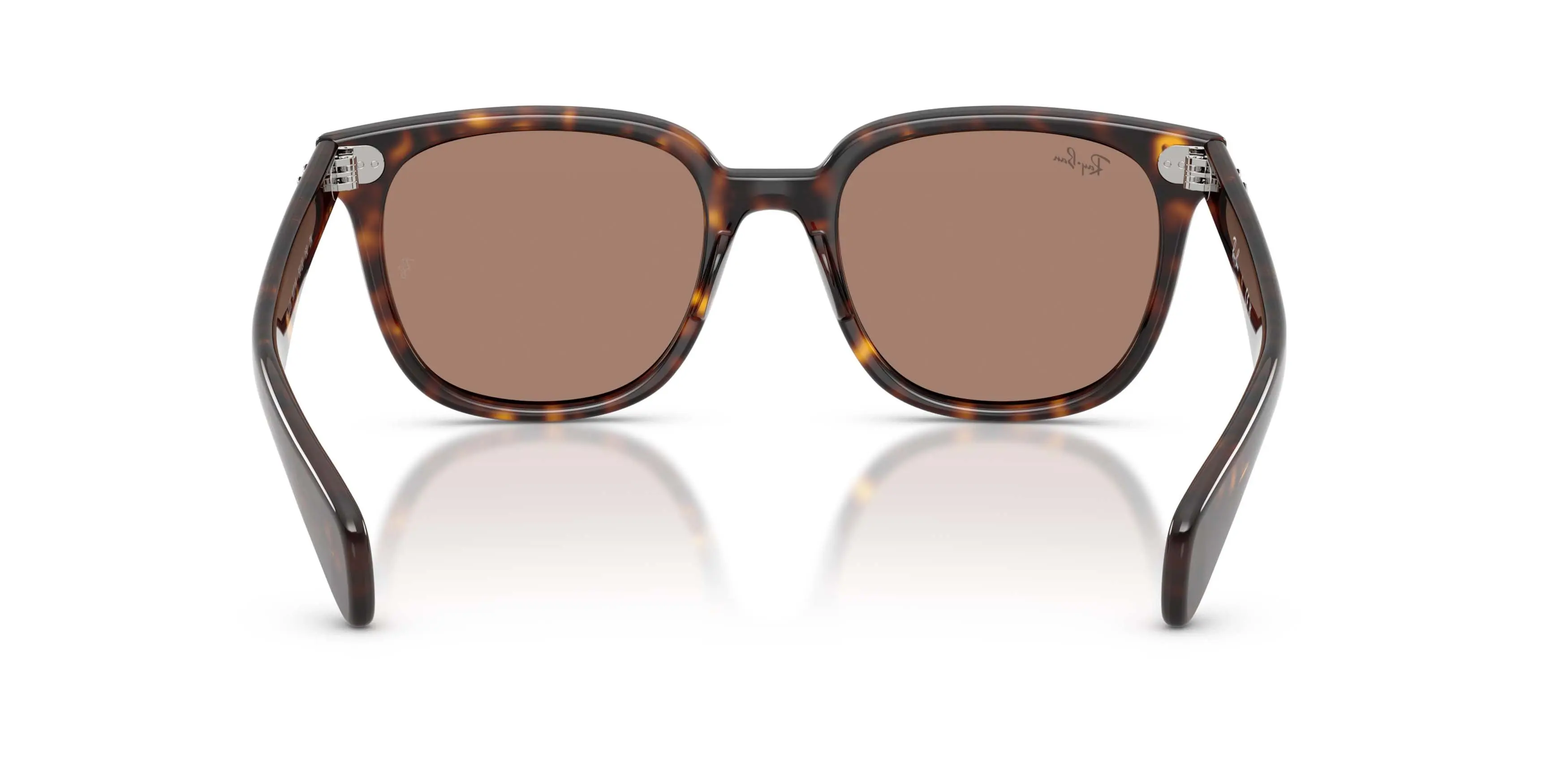Ray-Ban Brunel II Light Violet Sunglasses - Havana - BROWN/PURPLE