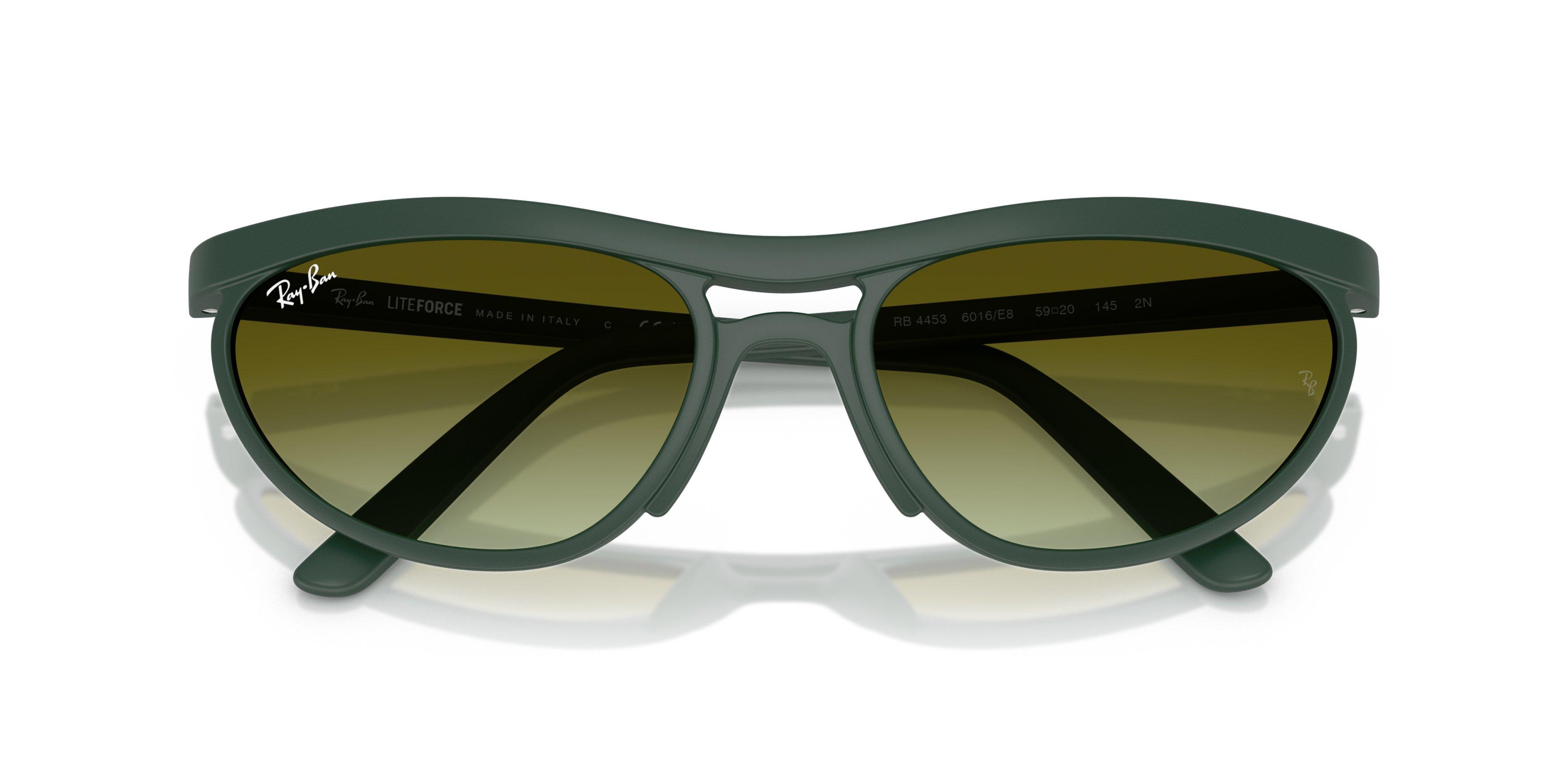 Ray-Ban RB4453 Green Gradient Sunglasses - Green - GREEN Thumbnail View 5