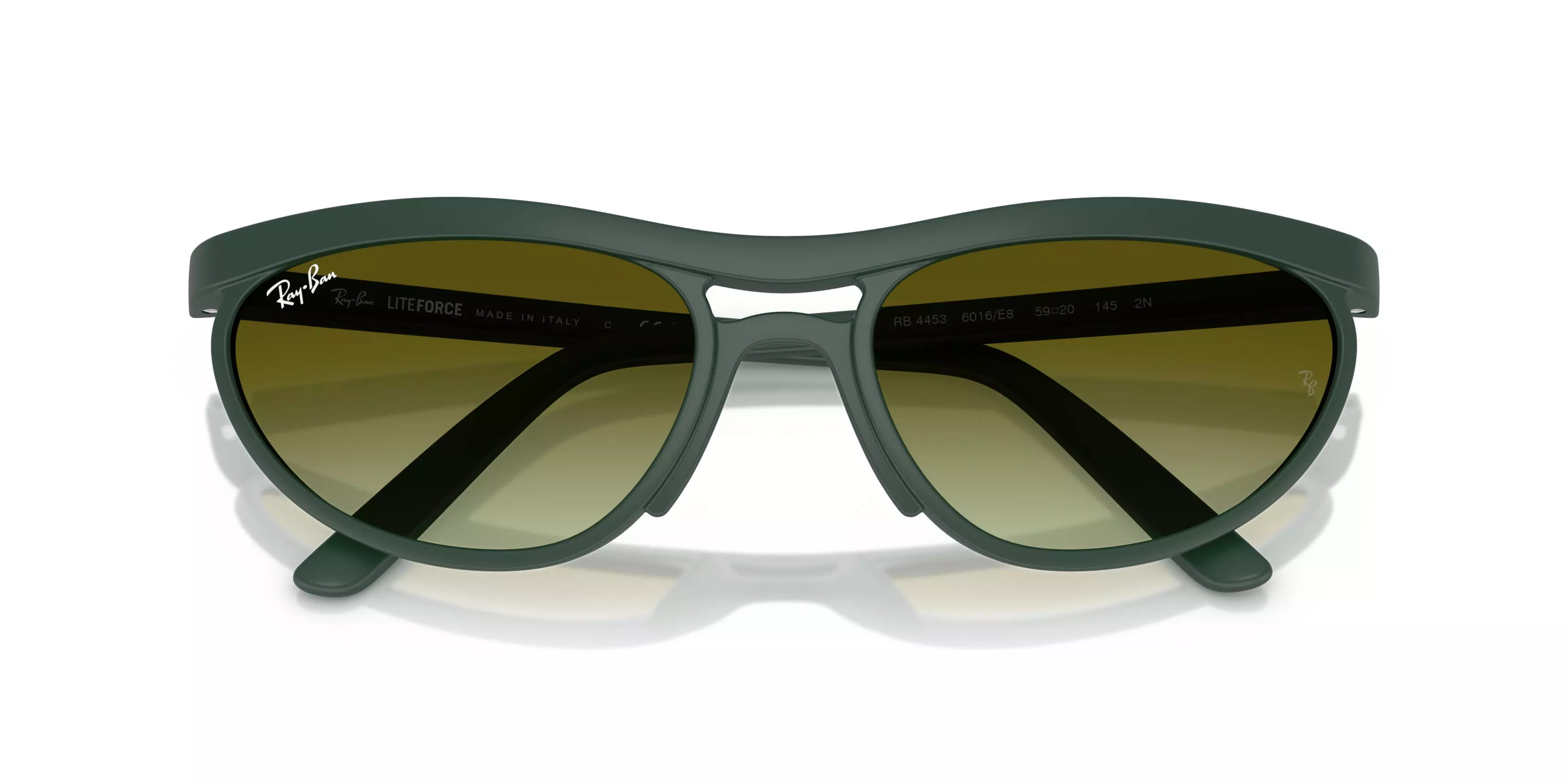 Ray-Ban RB4453 Green Gradient Sunglasses - Green - GREEN