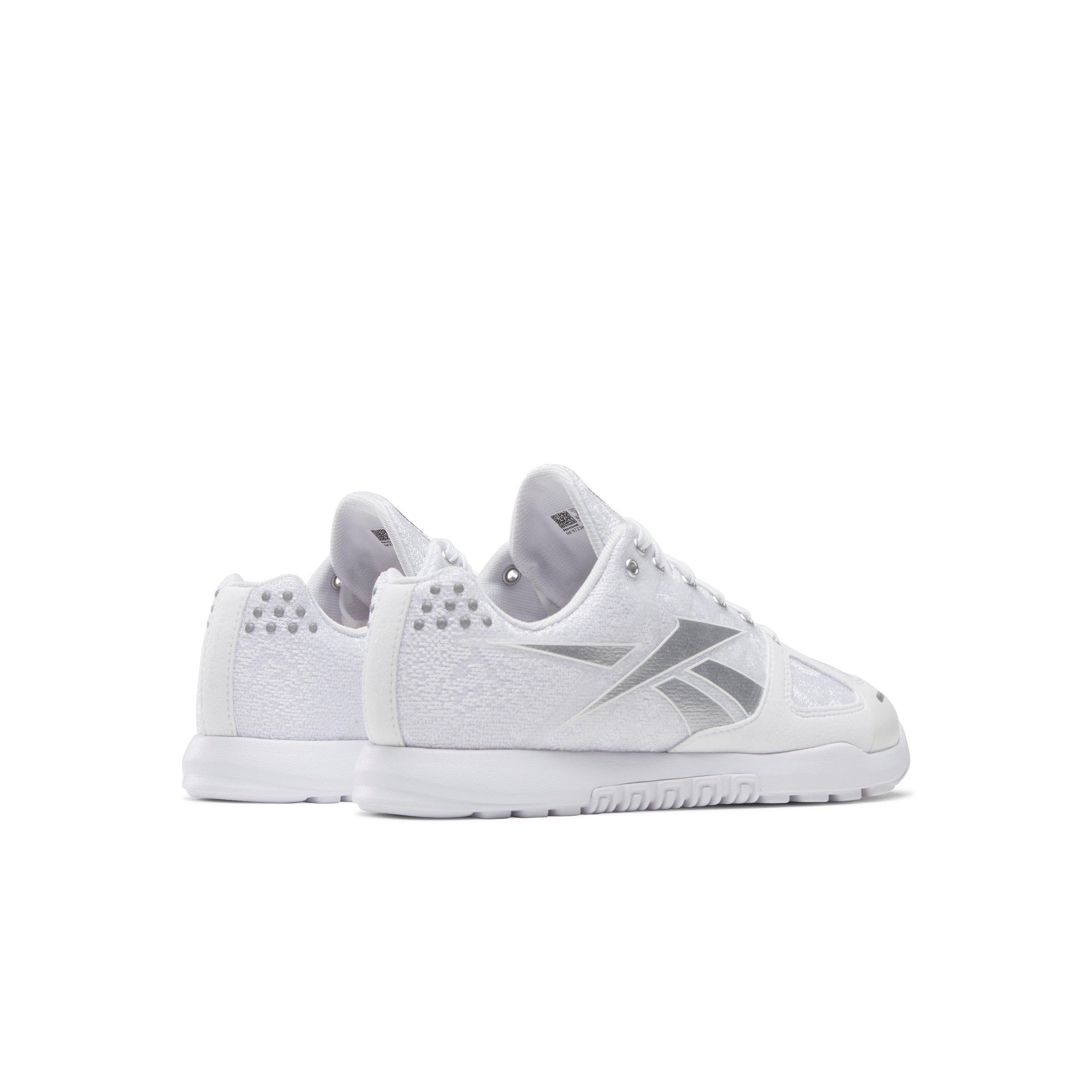 Reebok Nano 2.0 "White/Silver" Women's Training Shoe - WHITE/SILVER Thumbnail View 3