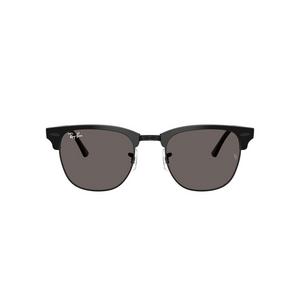 Ray-Ban Clubmaster Classic Dark Grey Sunglasses - Black On Black - BLACK/GREY
