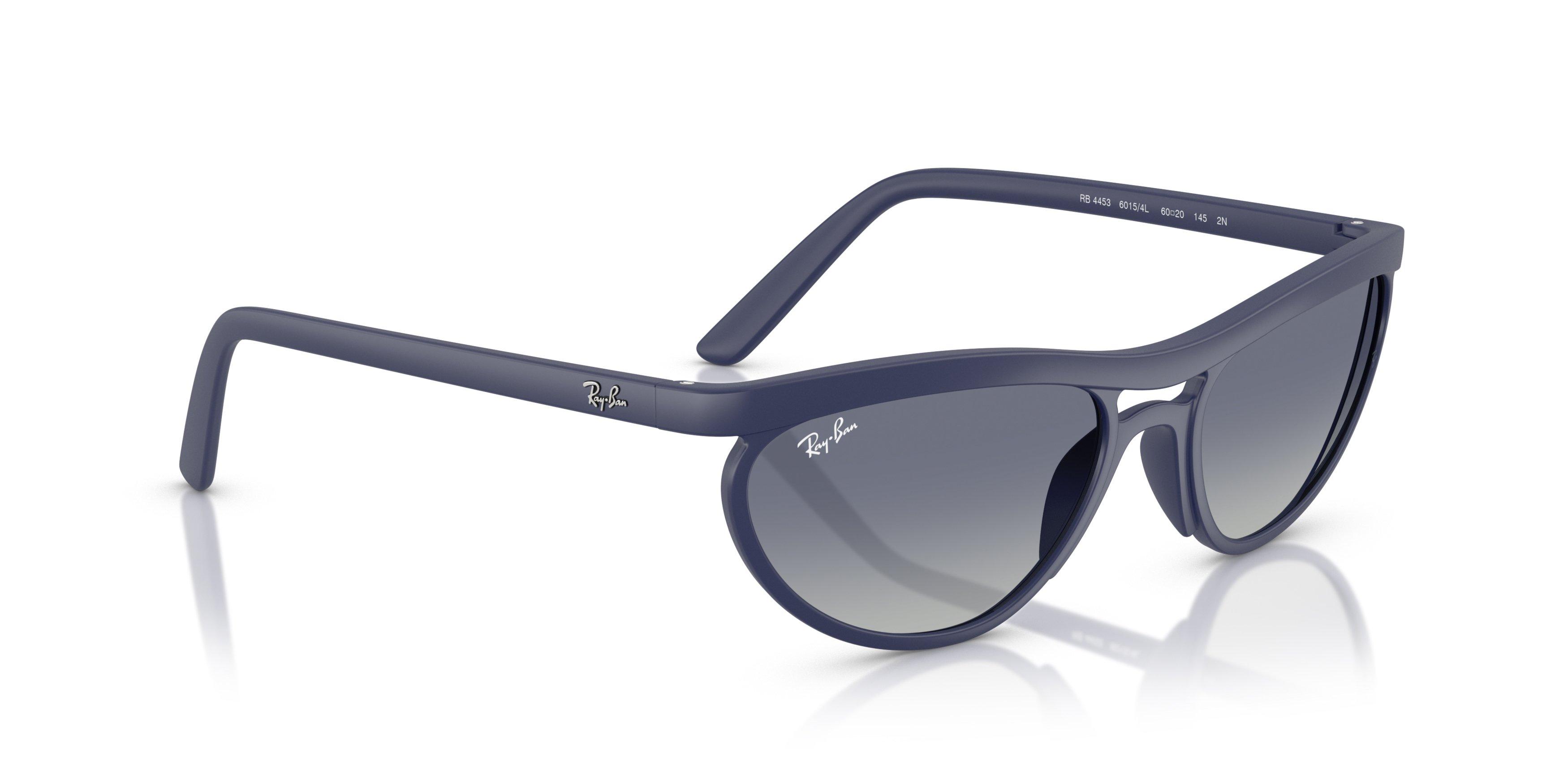 Ray-Ban RB4453 Grey Gradient Sunglasses - Blue - BLUE/GREY Thumbnail View 4