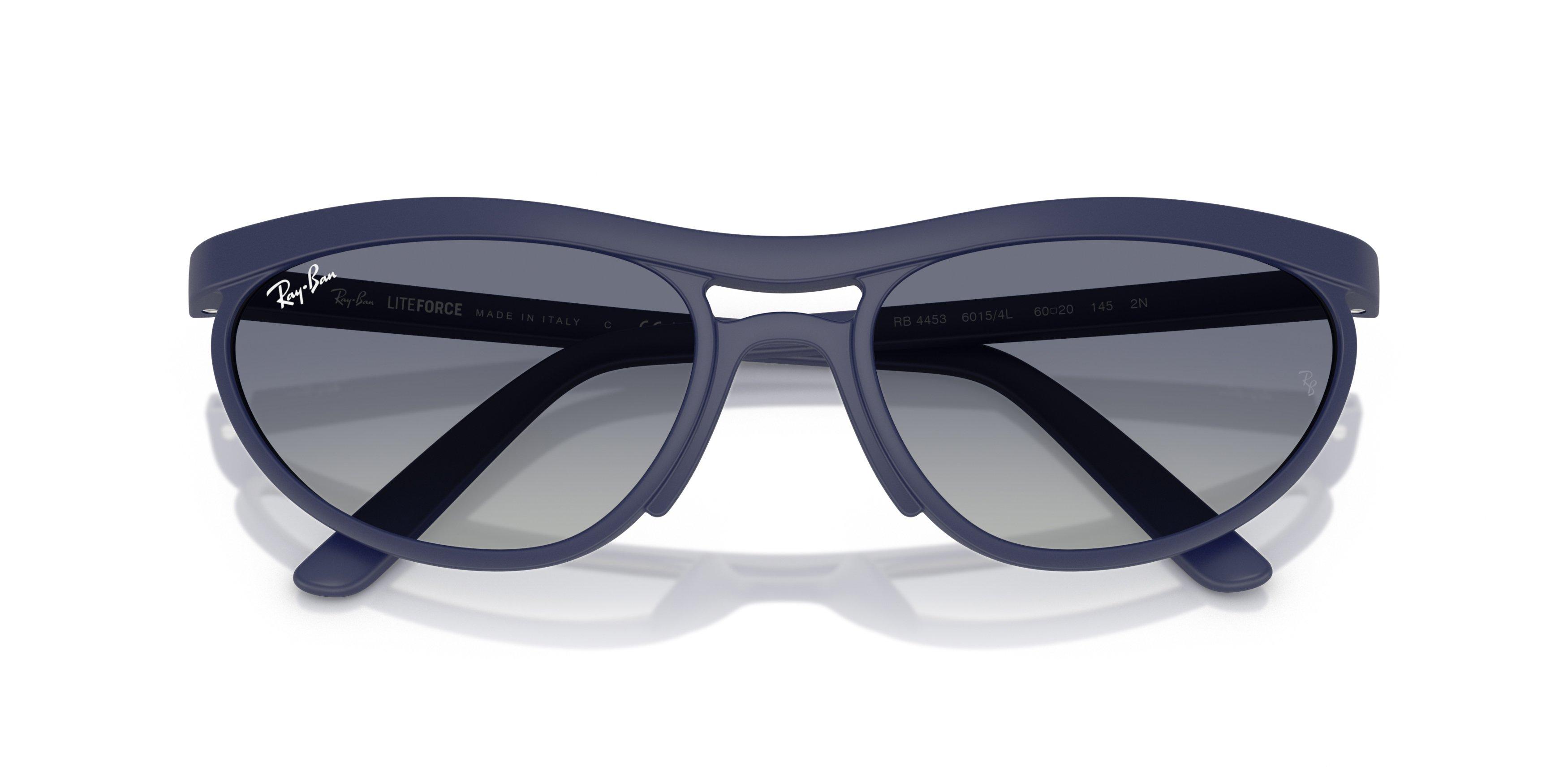 Ray-Ban RB4453 Grey Gradient Sunglasses - Blue - BLUE/GREY Thumbnail View 5