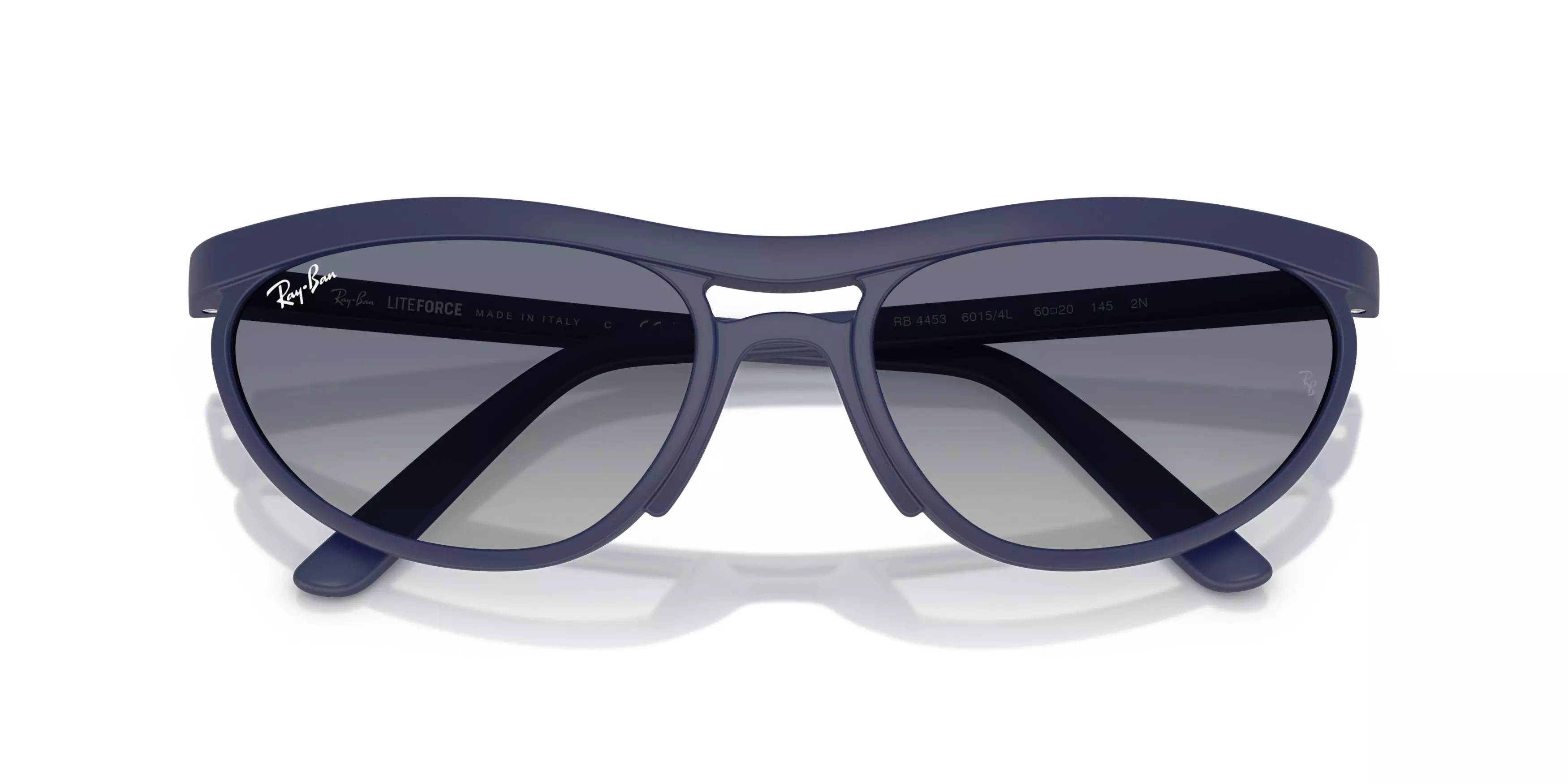 Ray-Ban RB4453 Grey Gradient Sunglasses - Blue - BLUE/GREY