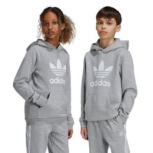 adidas Originals Big Kids' Trefoil Hoodie - Grey