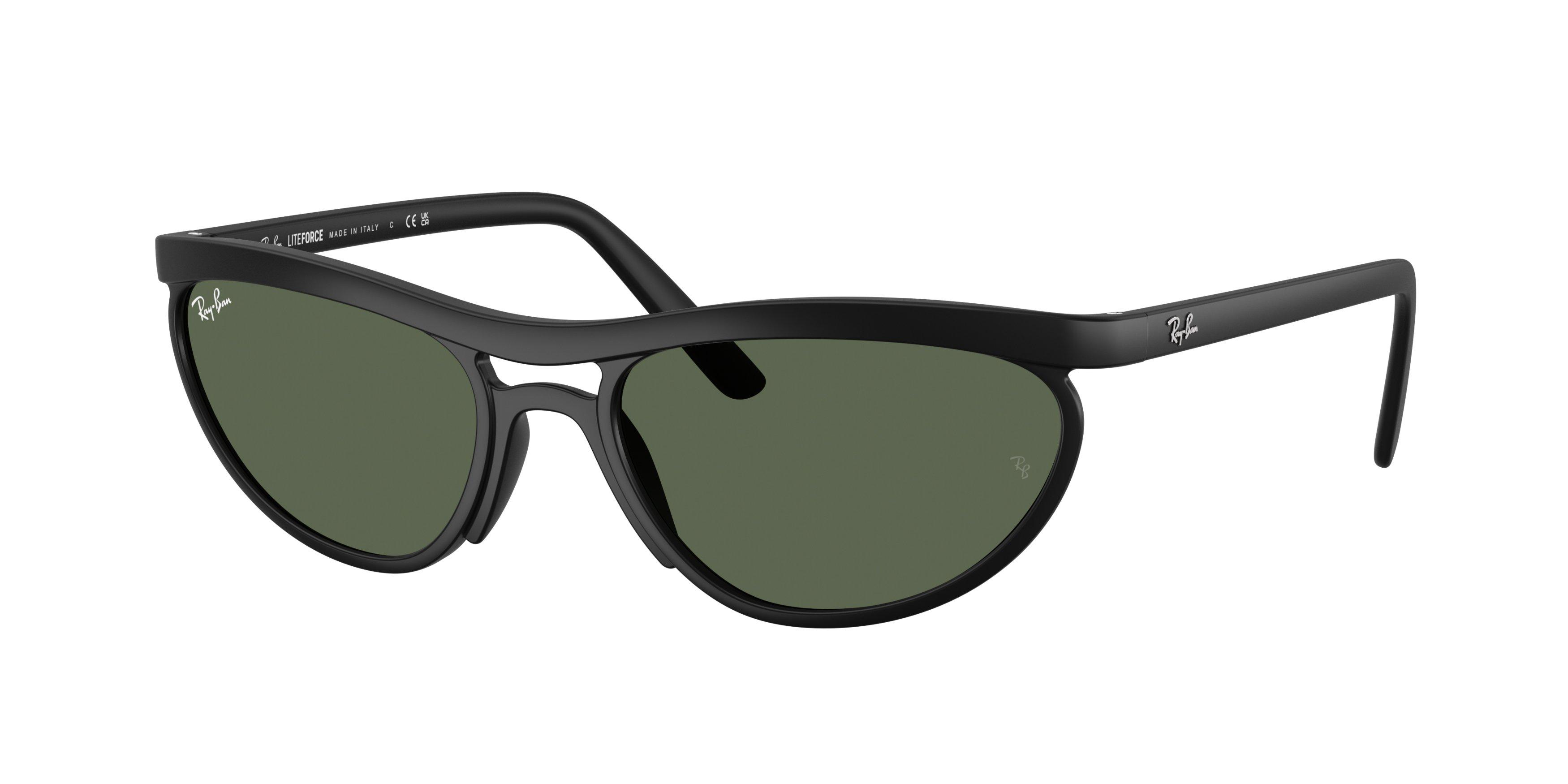 Ray-Ban RB4453 Green Sunglasses - Black - BLACK/GREEN Thumbnail View 1
