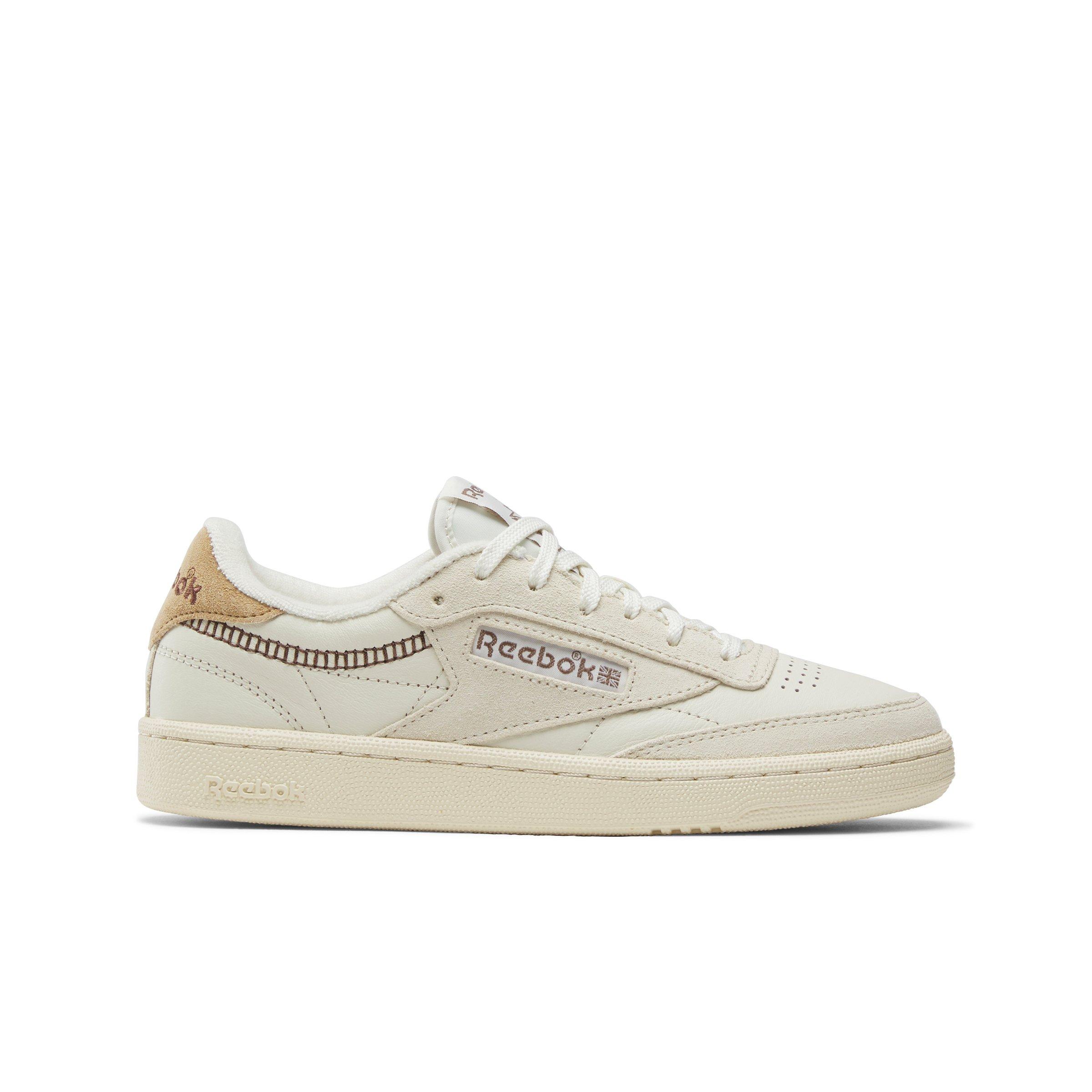 Reebok Club C 85 Vintage "Off White/Brown/Tan" Women's Shoe - OFF WHITE/BROWN/TAN Thumbnail View 1