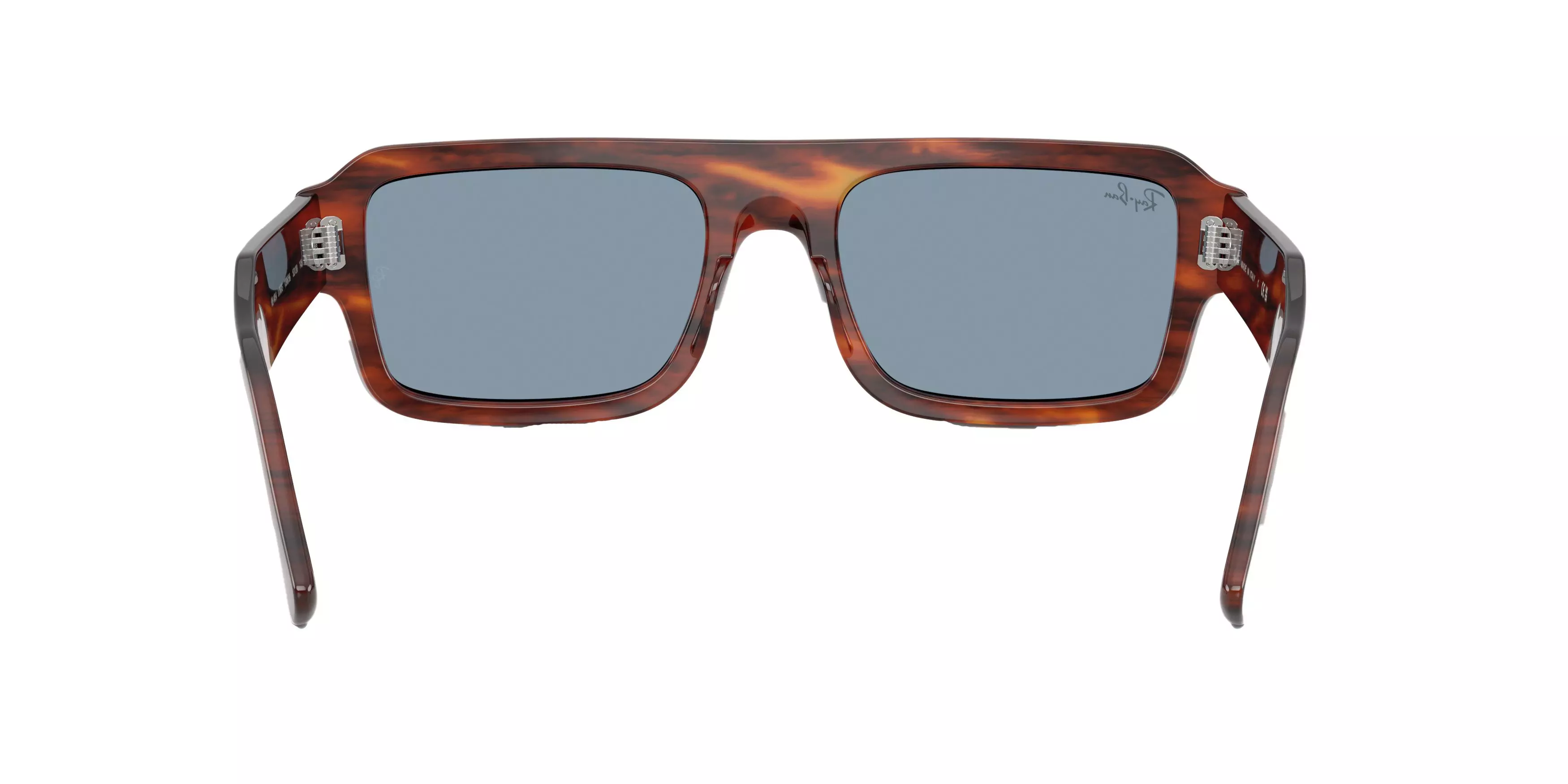 Ray-Ban Lukas Blue Sunglasses - Brown - BROWN/BLUE