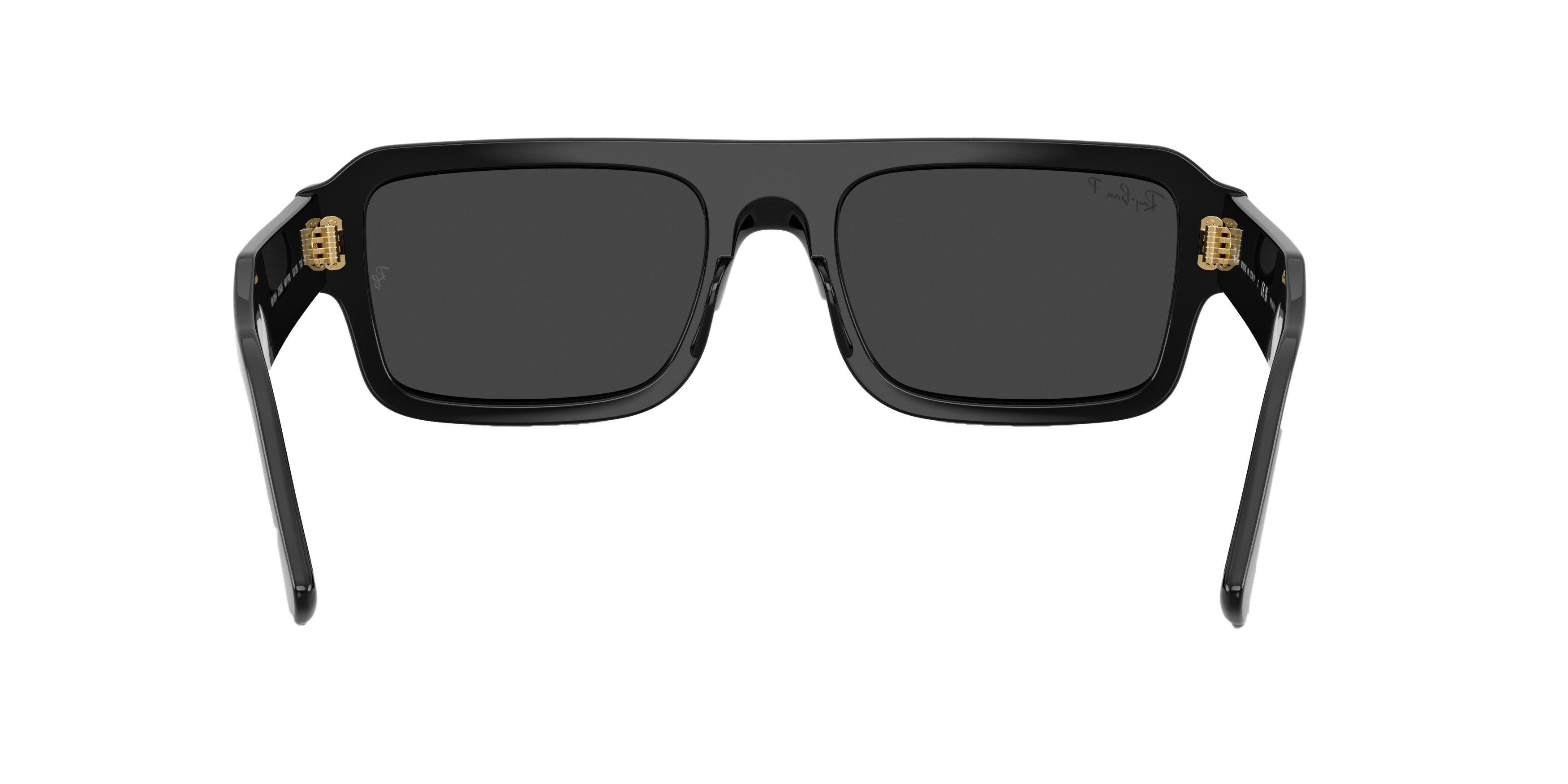 Ray-Ban Lukas Grey Sunglasses - Black - BLACK/GREY Thumbnail View 2