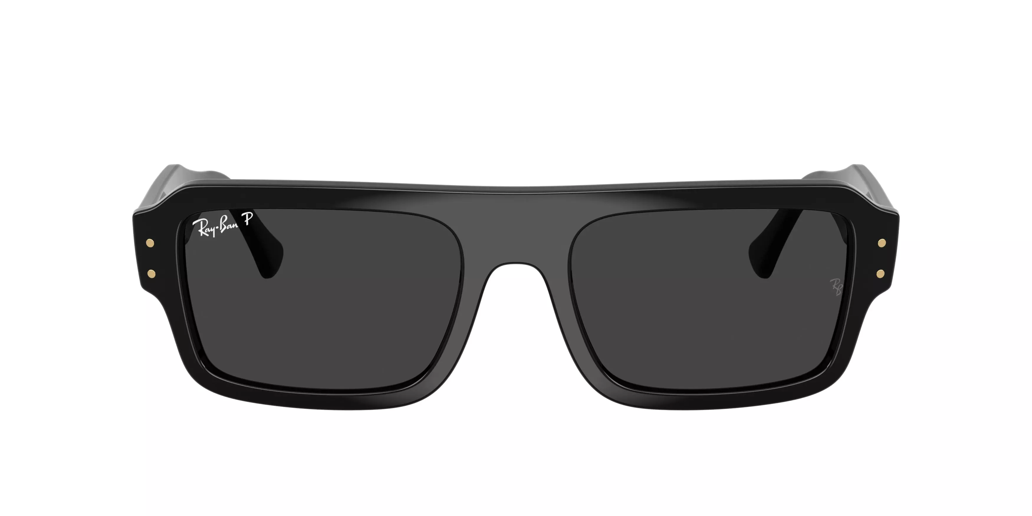 Ray-Ban Lukas Grey Sunglasses - Black - BLACK/GREY