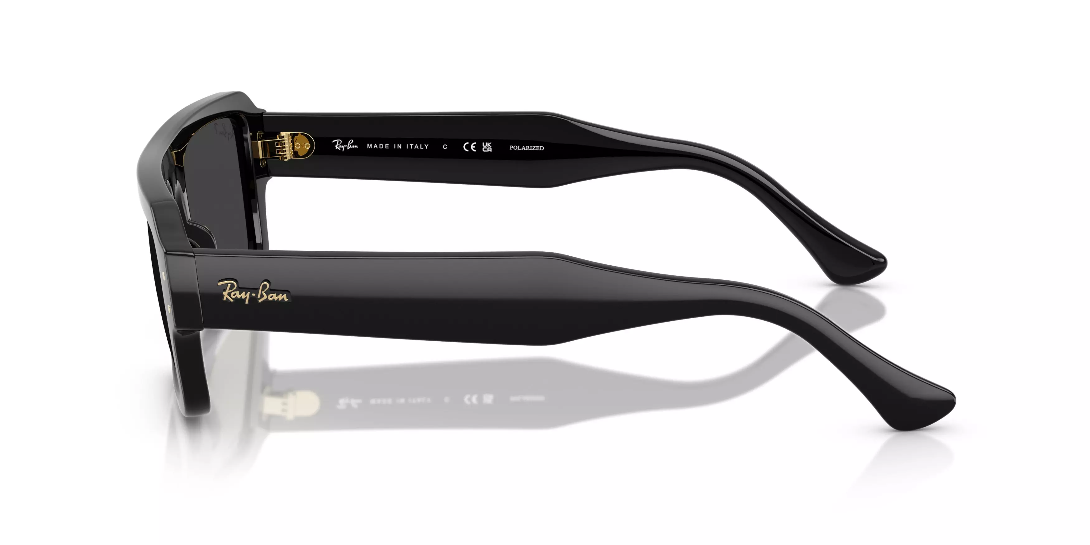 Ray-Ban Lukas Grey Sunglasses - Black - BLACK/GREY